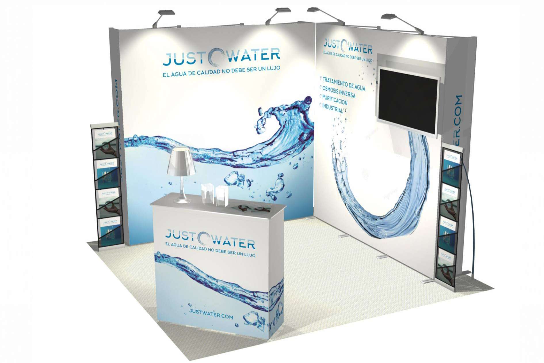 El kit de displays de Olika Stands para que los congresos y roadshows sean mágicos