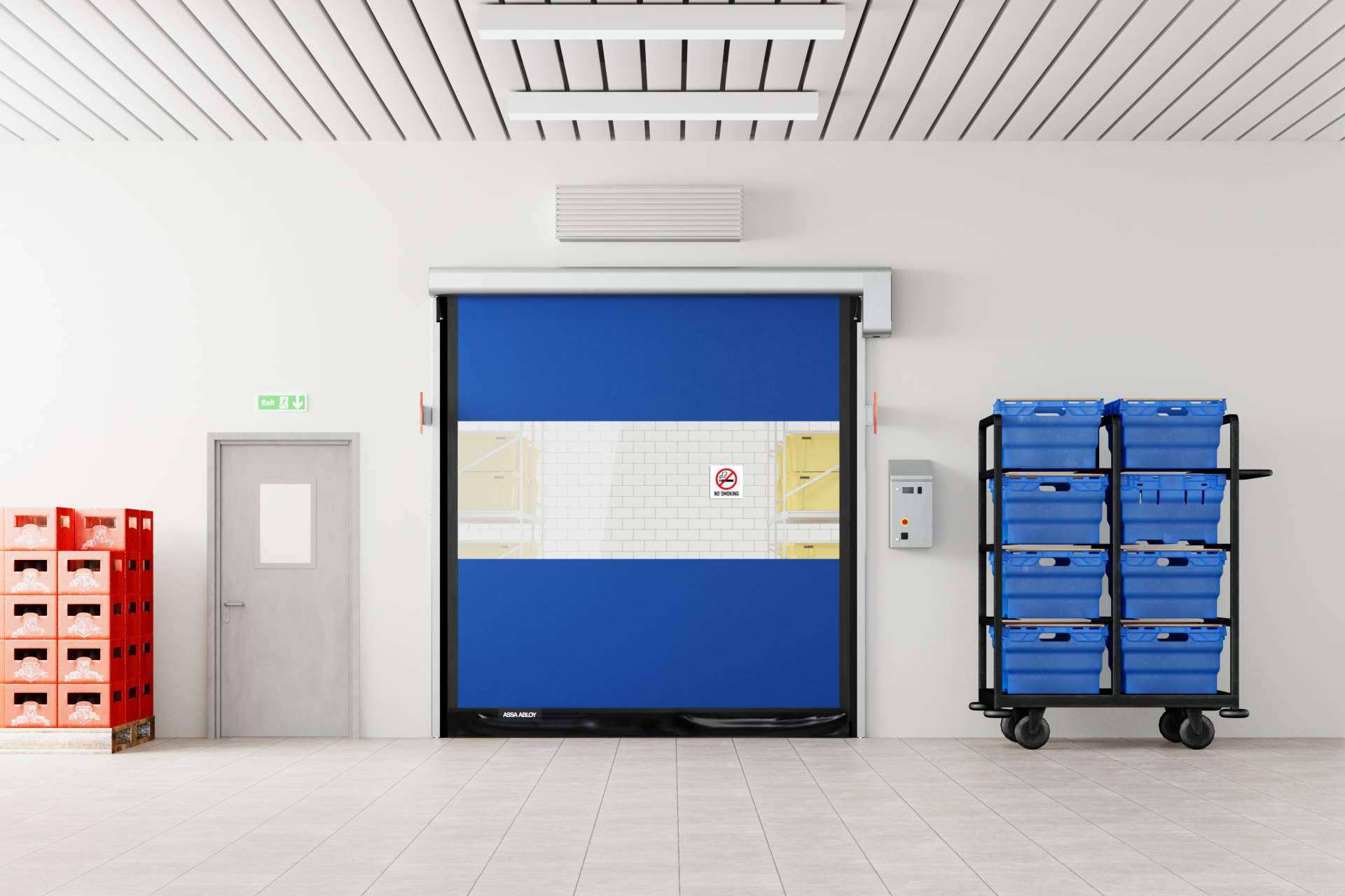 Expertos en puertas rápidas, con ASSA ABLOY
