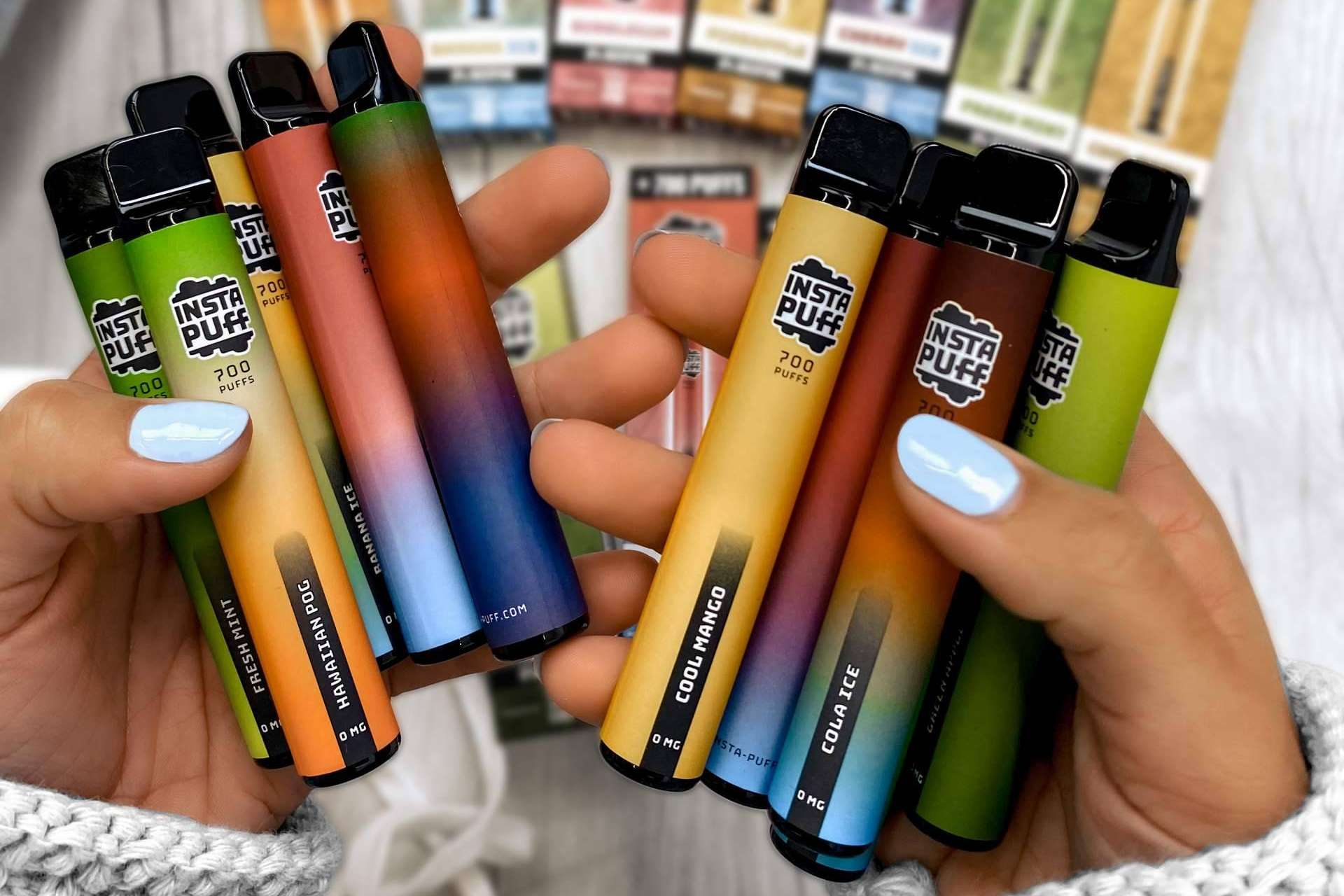 Las características de los productos de Insta Puff