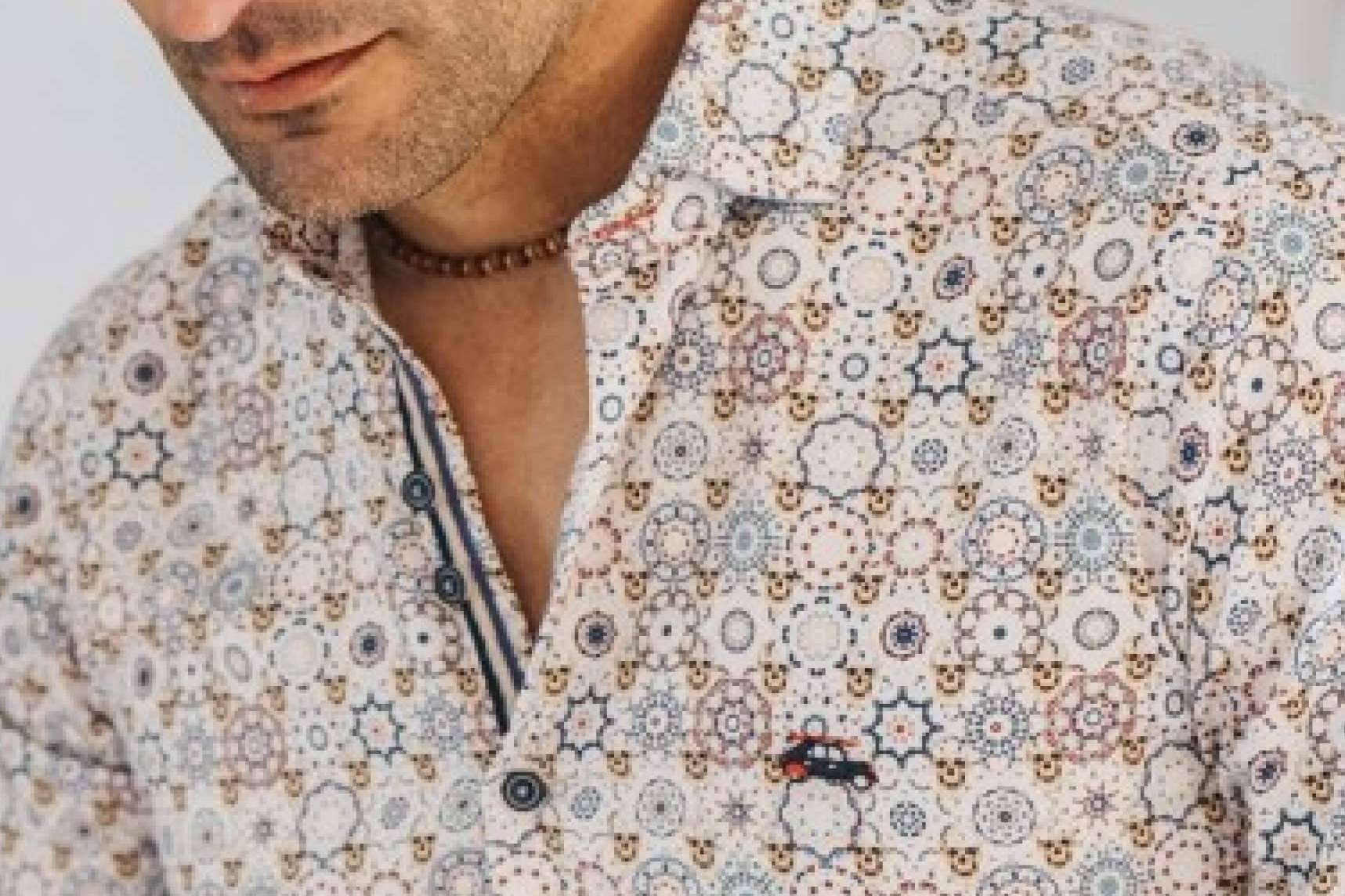 Las camisas estampadas de hombre de The Surfcar