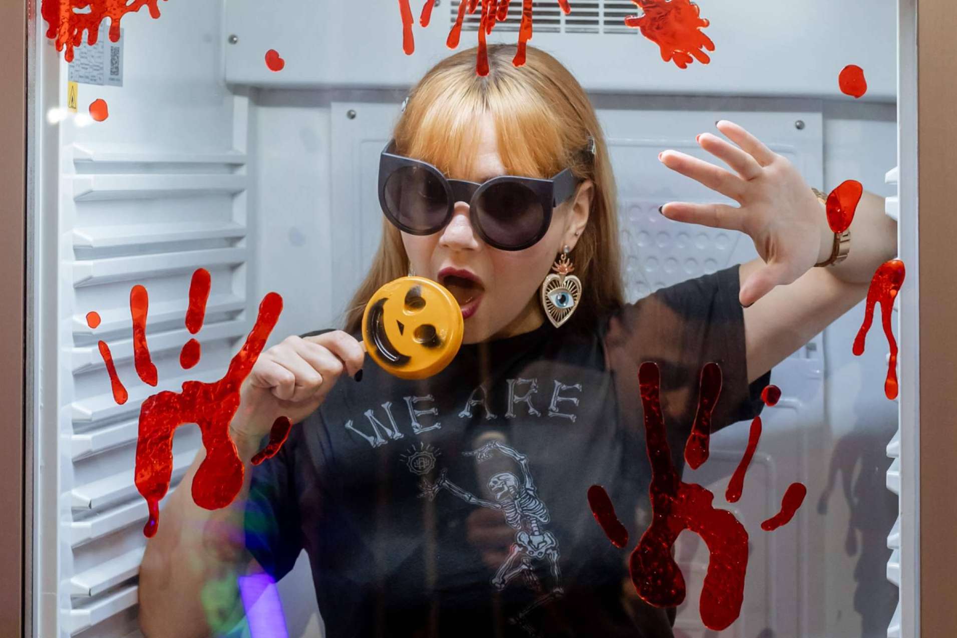 Halloween en Sweet Space, una decoración terroríficamente dulce