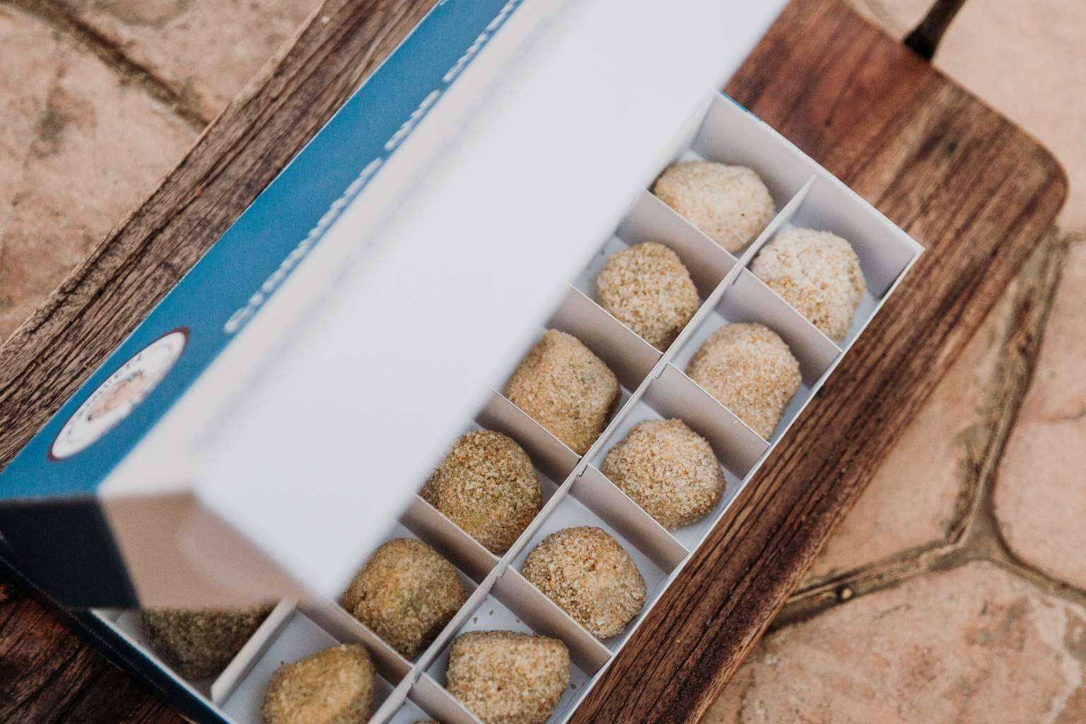 Croquetas gourmet a domicilio listas para freír, con La Croqueta del Abuelo