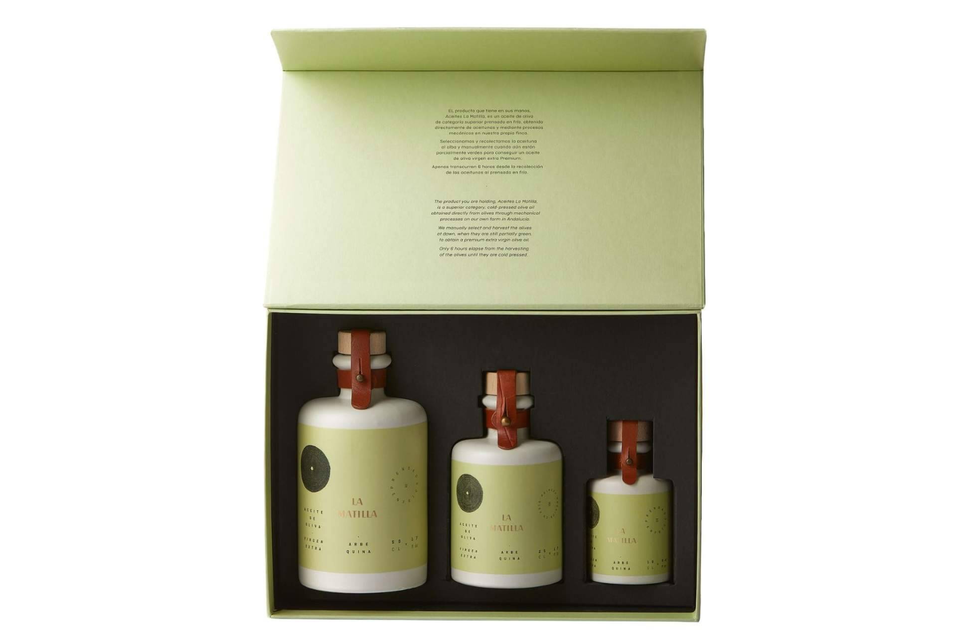 Regalar en Navidad los aceites gourmet de Aceites La Matilla