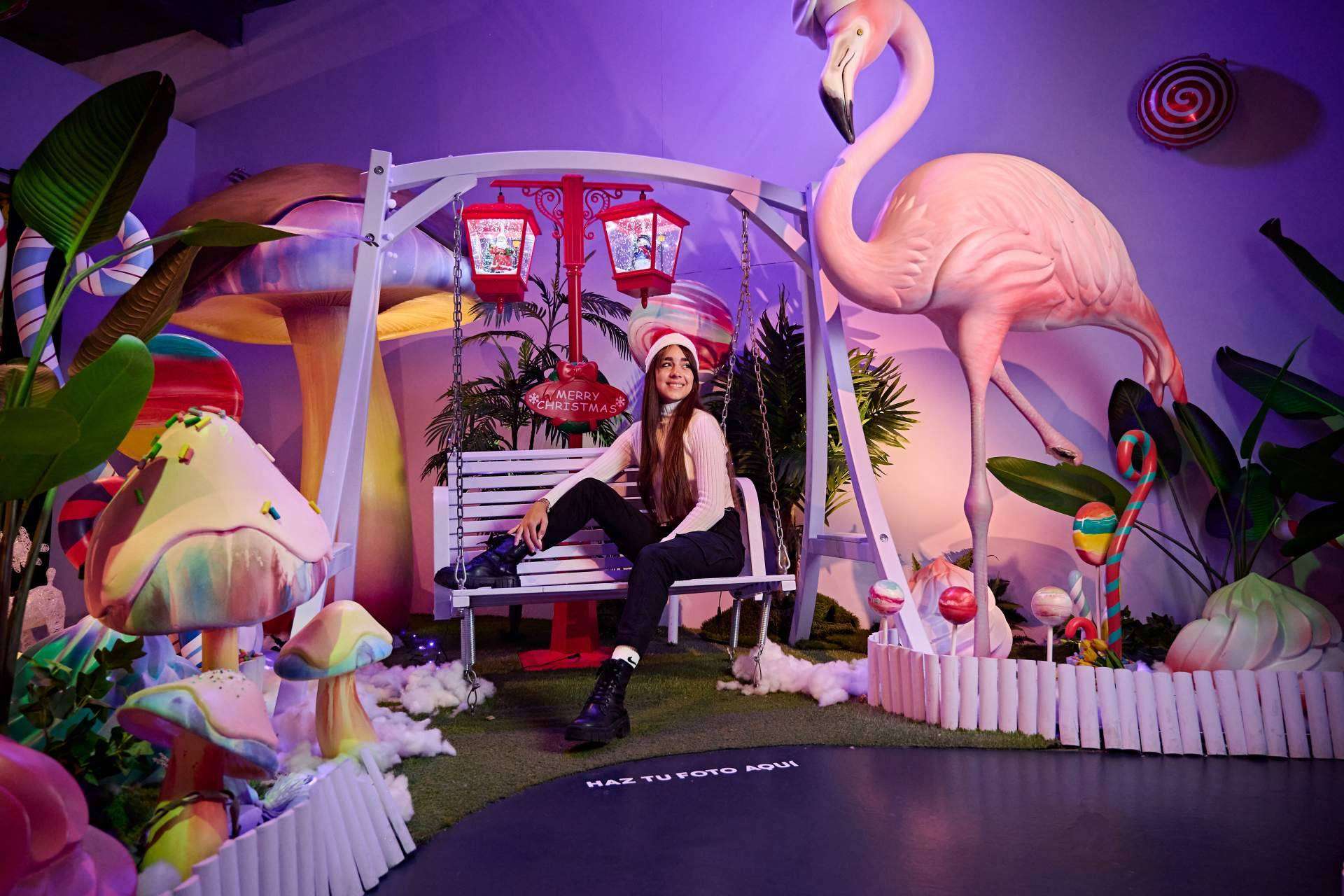 En Navidad, visitar Sweet Space
