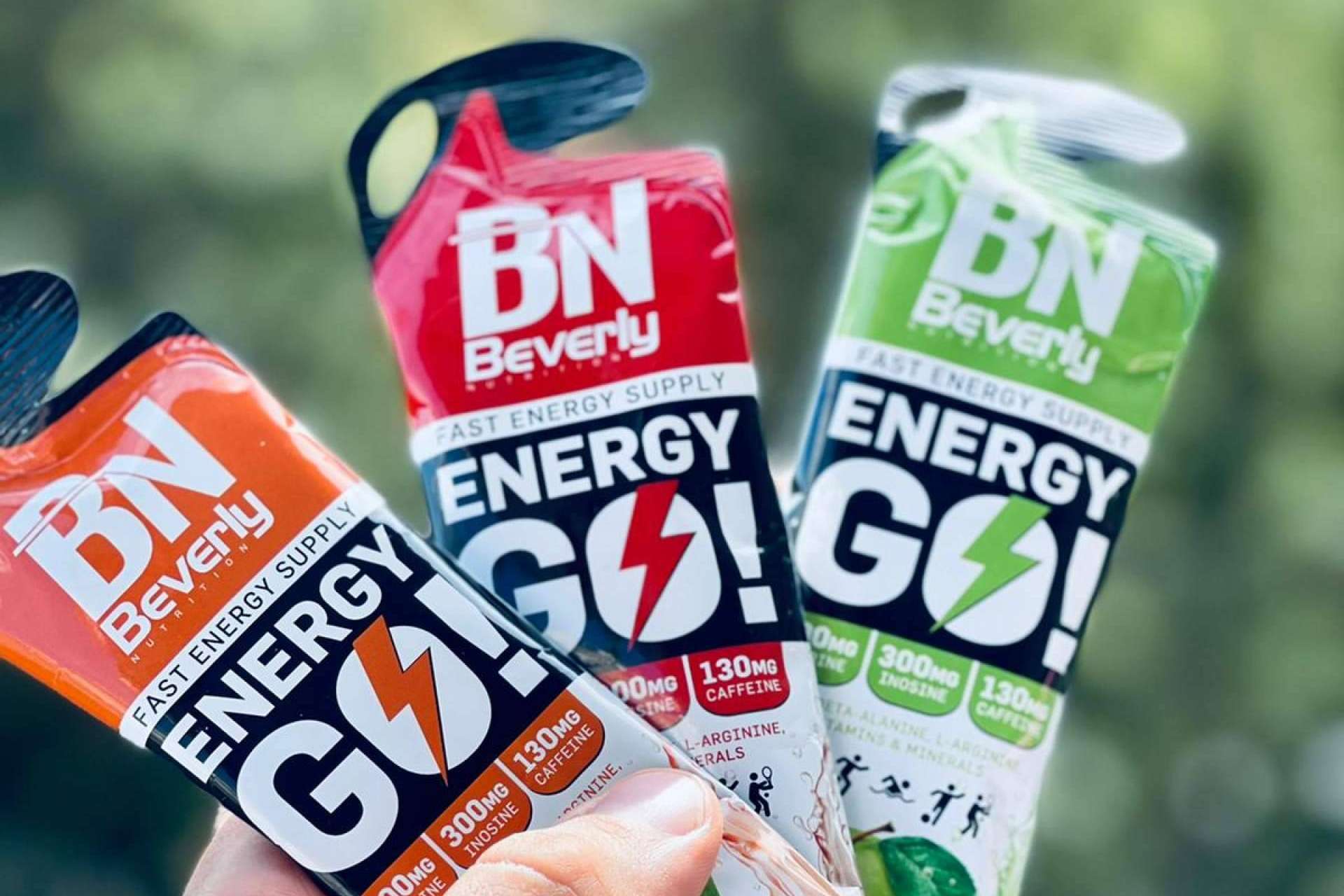 El gel energético de Beverly Nutrition que proporciona un aporte extra de energía y mejora el rendimiento deportivo, Energy Go