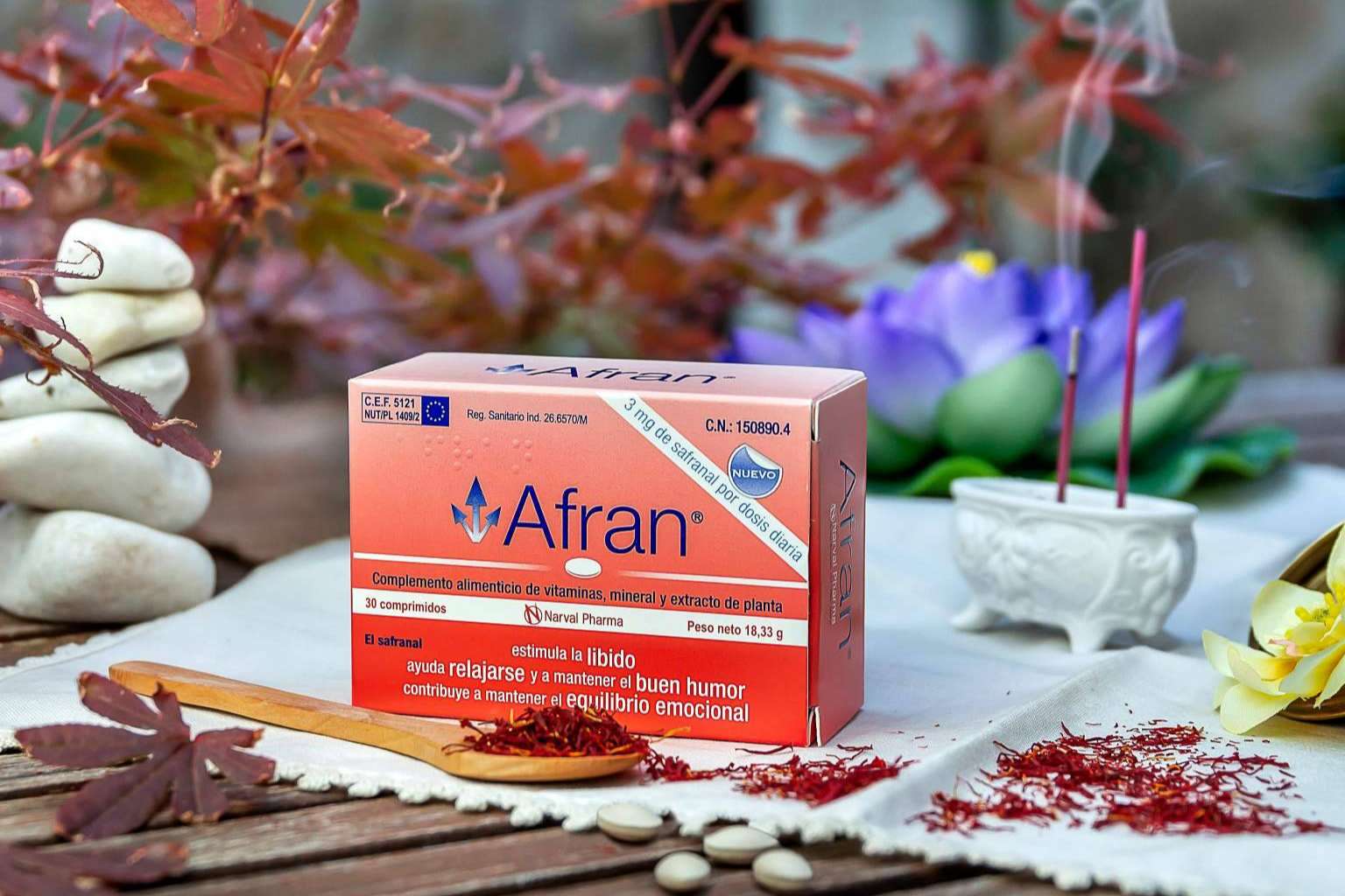 Afran Equilibrio Emocional para unas fiestas en equilibrio, con Narval Pharma