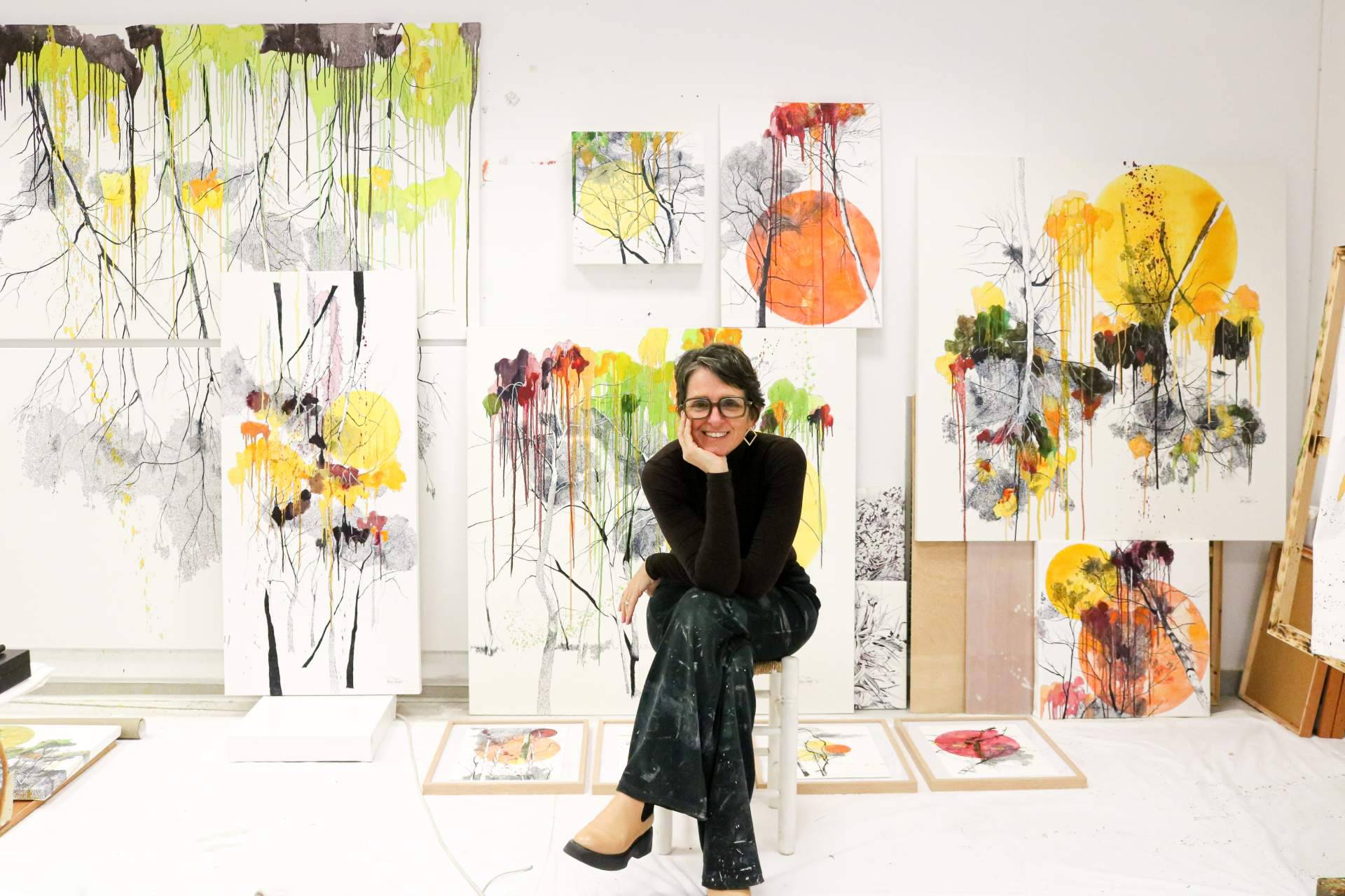 NaturLunar es la propuesta de la artista Tatiana Blanqué en Art Madrid 2023