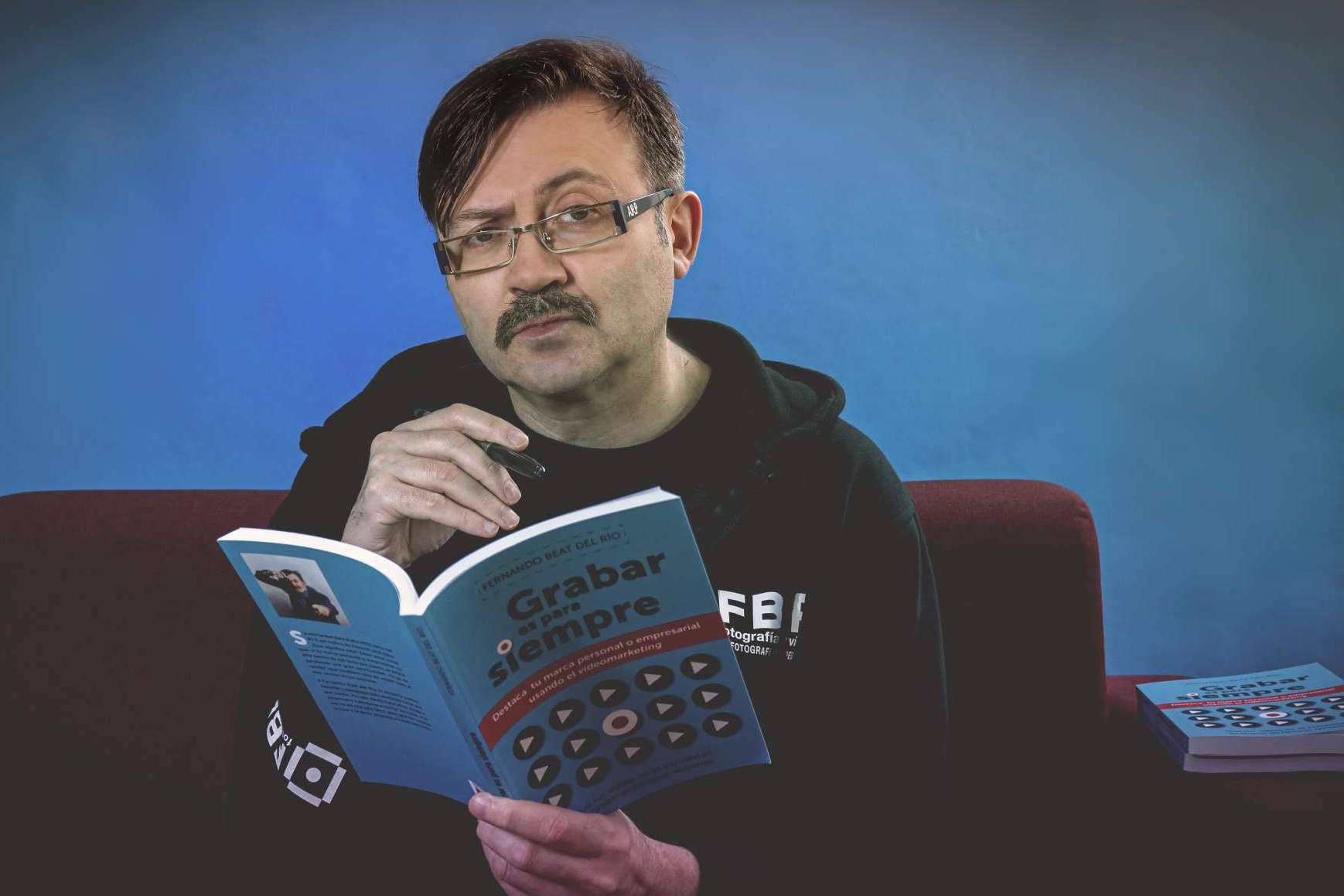 'Grabar es para siempre', el libro sobre videomarketing que se ha posicionado entre los más vendidos en distintas plataformas