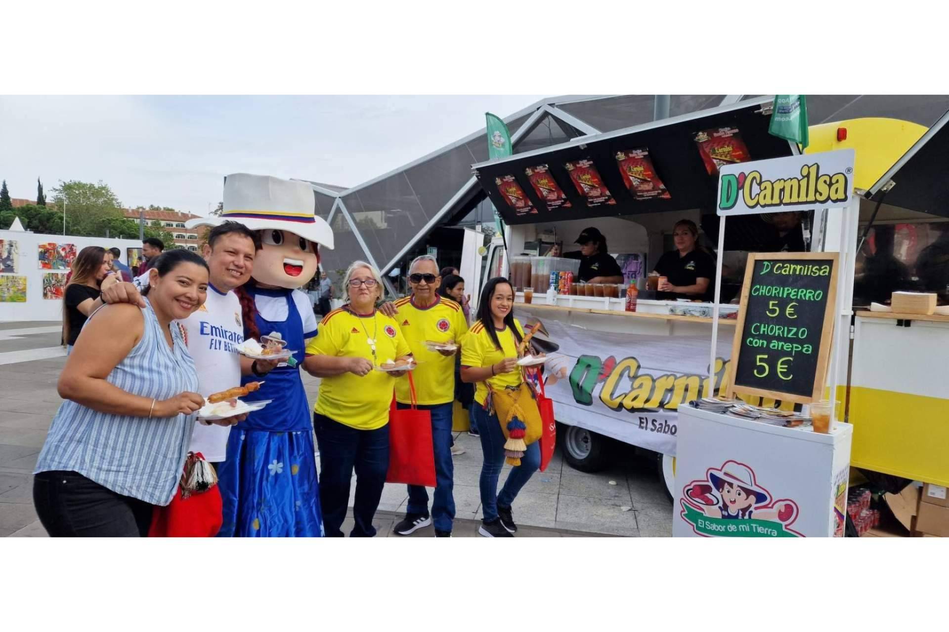D'Carnilsa internacionaliza, tanto a empresas como a particulares, la comida típica colombiana