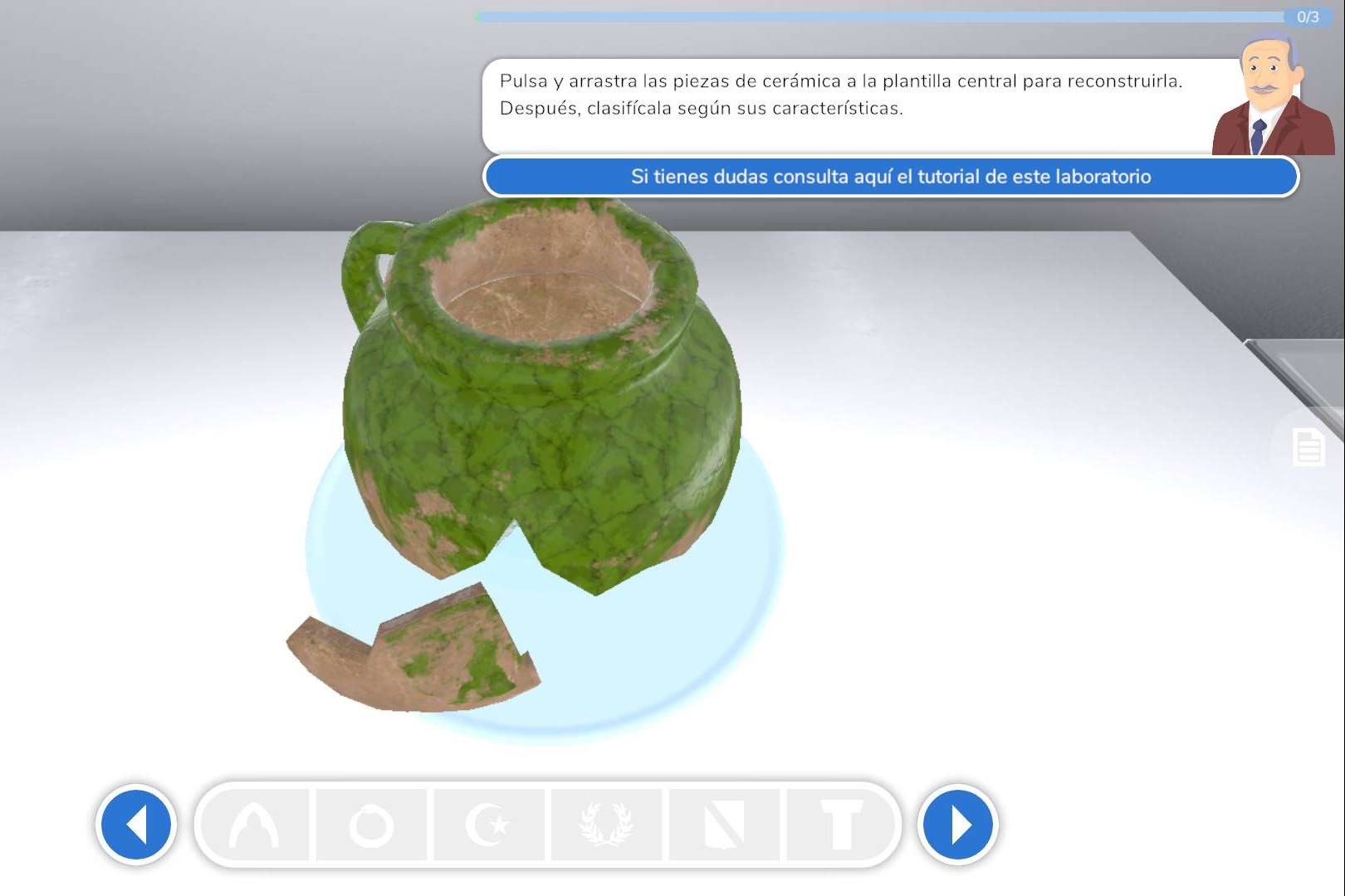 Aprender arqueología e historia de forma divertida con el videojuego Archaeologist