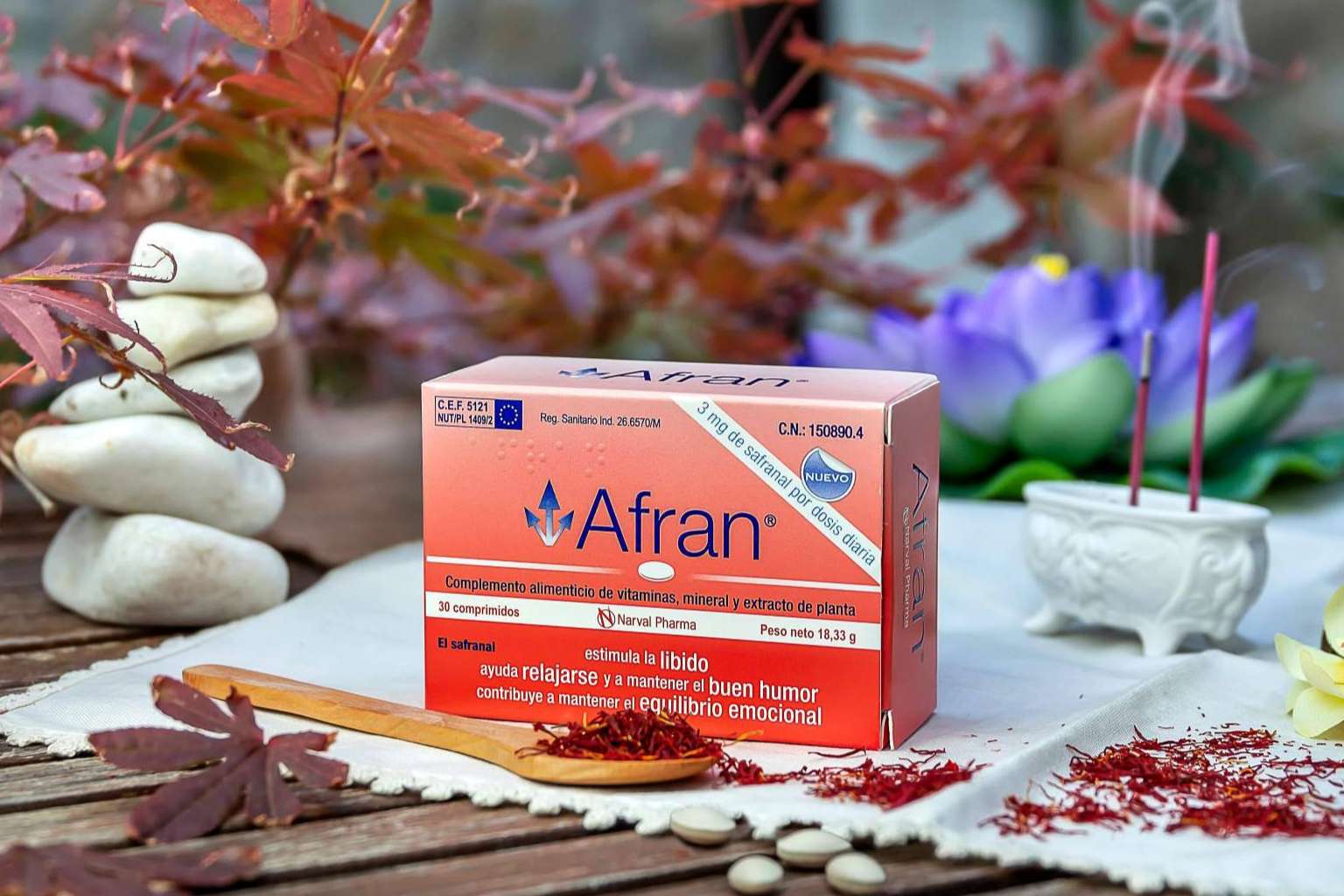 Afran para una mente positiva, equilibrio emocional sin medicamentos