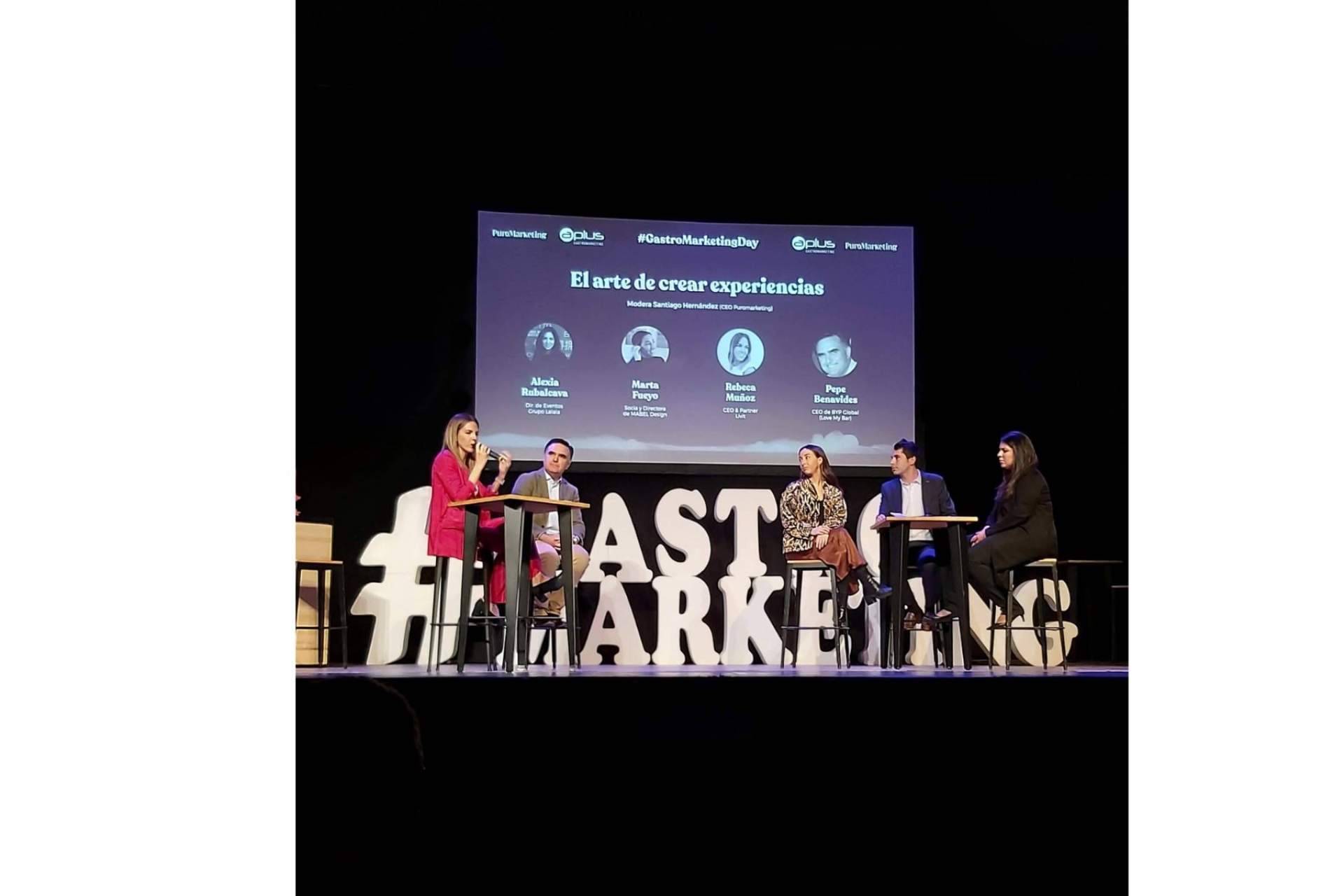 El Gastromarketing Day se posiciona en Madrid, lleno en el Teatro Amaya con el marketing gastronómico de Aplus Gastromarketing y Puromarketing