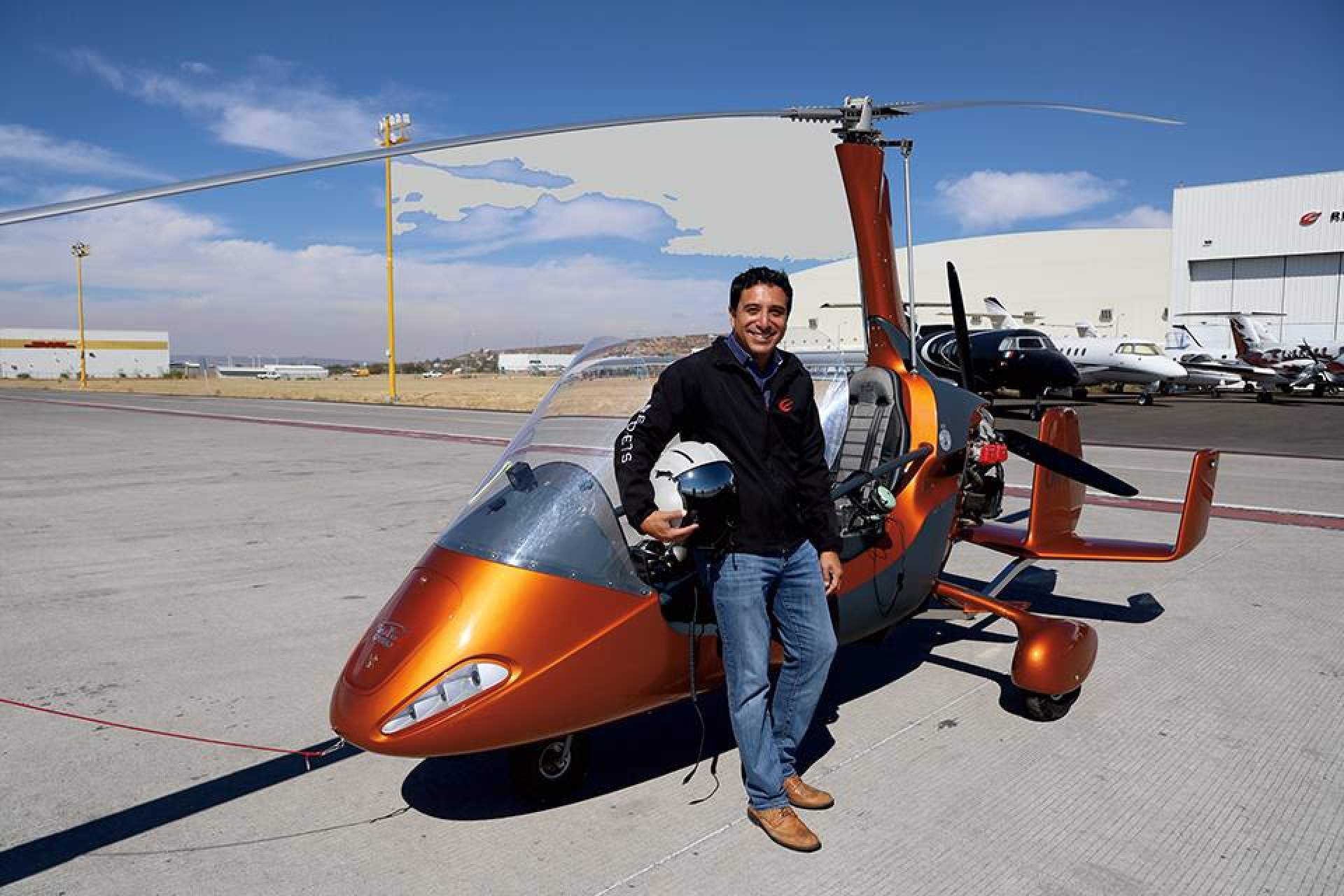 Historia del autogiro, de la mano del capitán Bernardo Moreno León