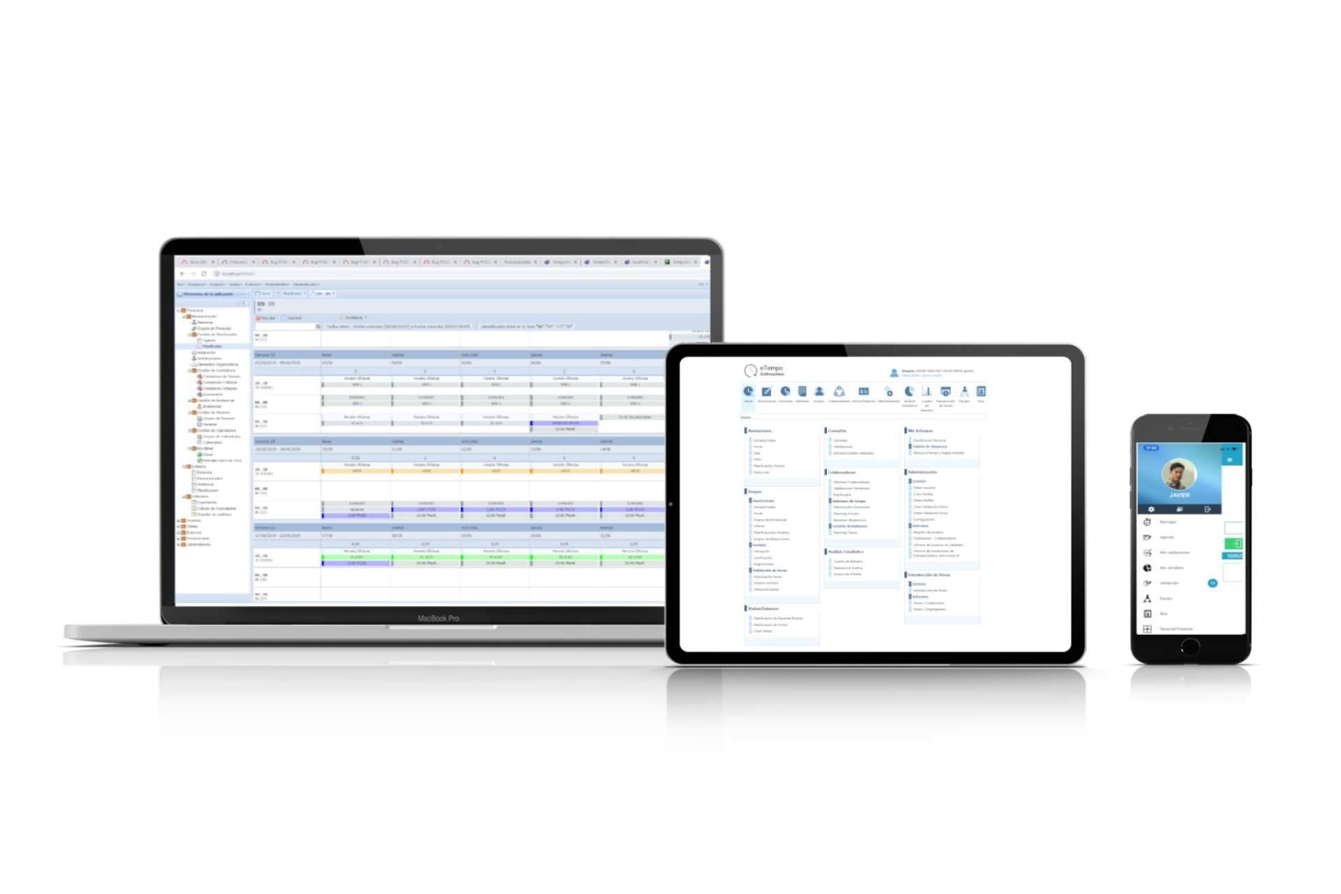 Softmachine ofrece soluciones automatizadas y flexibles para la gestión de tiempos y planificación de turnos