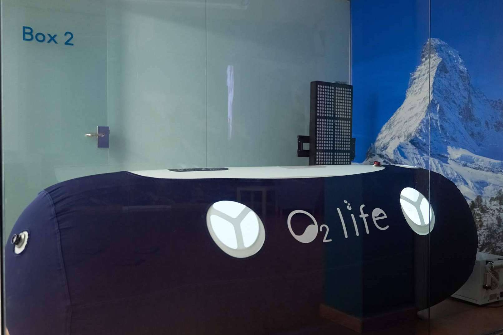 O2 Life tiene una tienda showroom ubicada en Sabadell de oxigenación hiperbárica