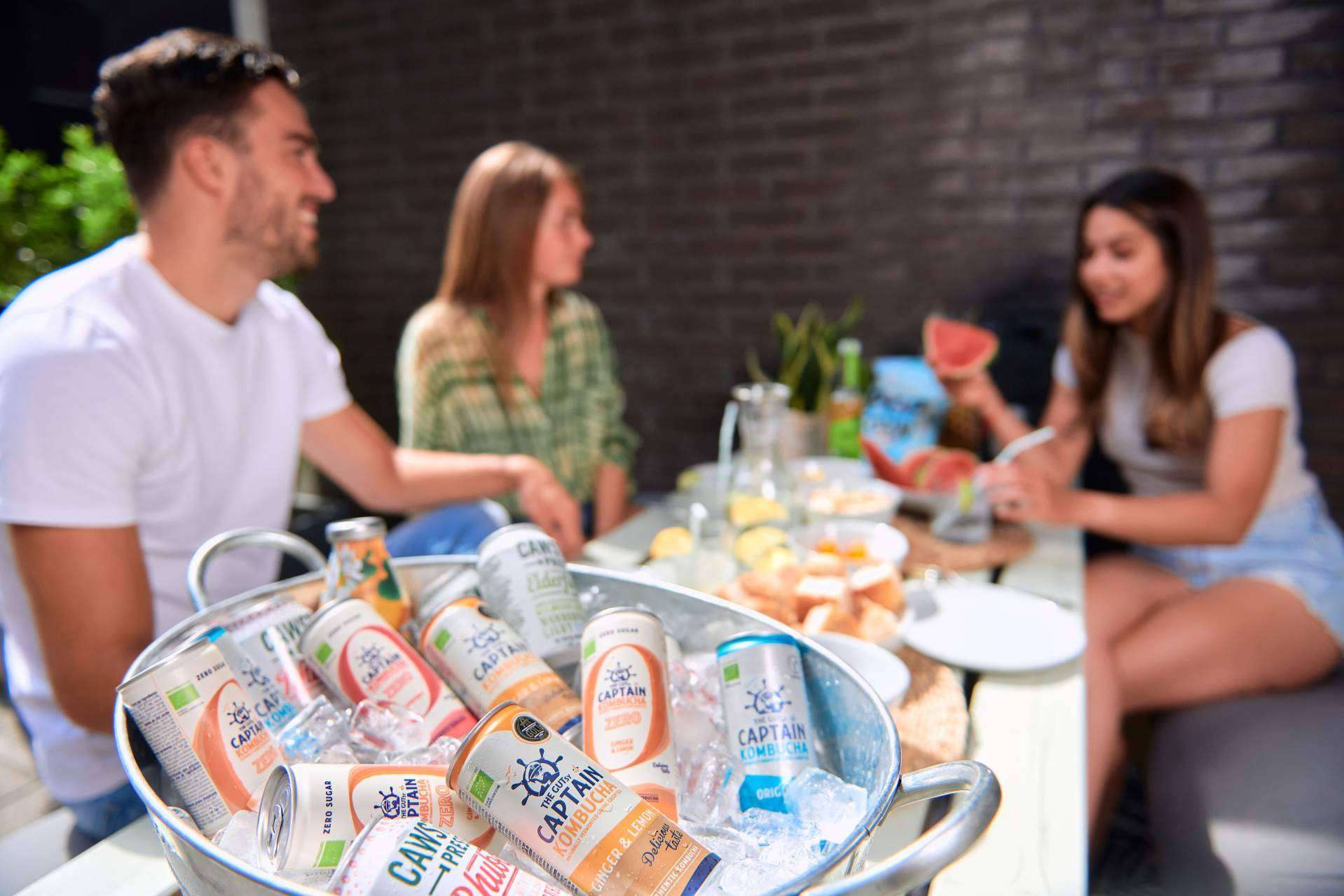 GUTsy Captain lanza Kombucha en lata