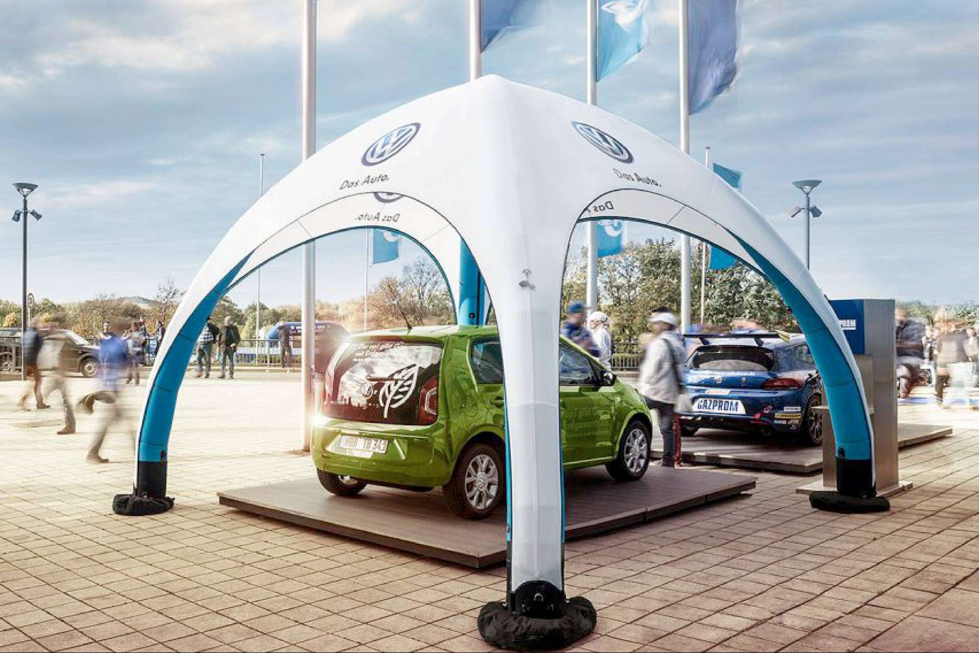 Olikastands dispone de un extenso catálogo de carpas hinchables para diferentes usos y aplicaciones