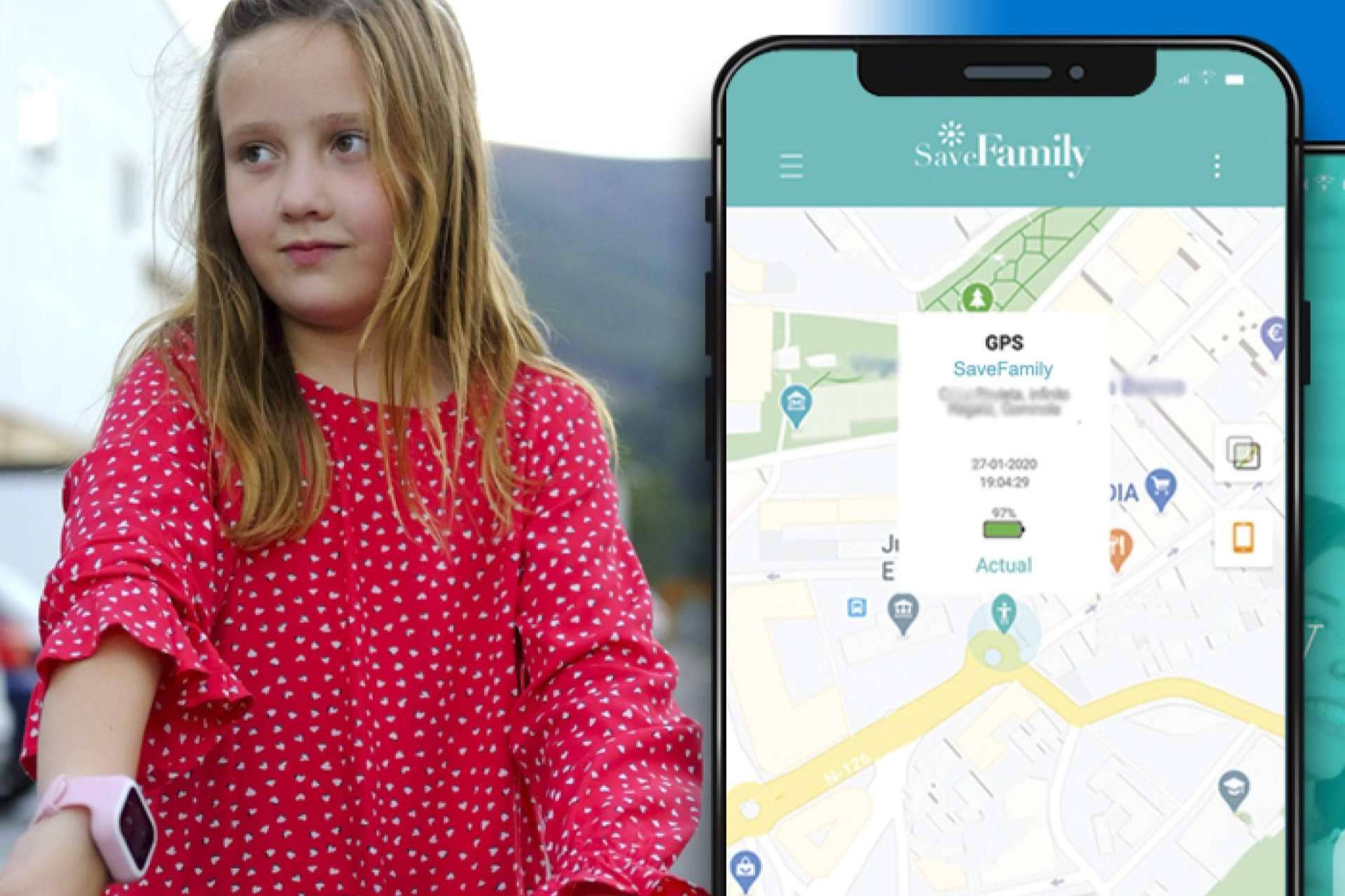 SaveFamily es un reloj inteligente para niños recomendado por muchos padres