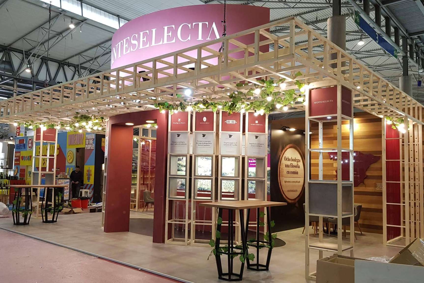 Diseños de stand para eventos, congresos y ferias, con Connect2enjoy