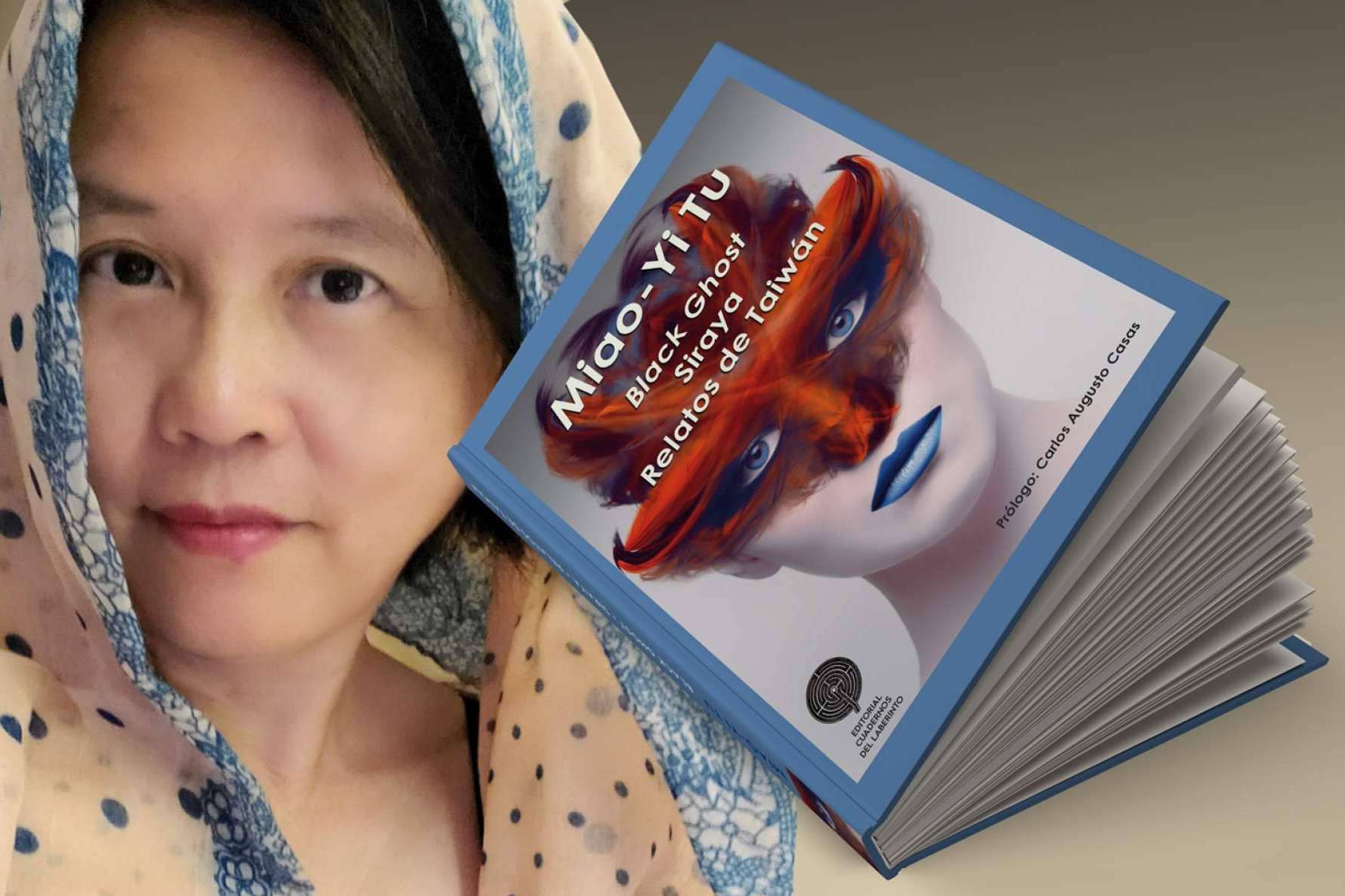 La intelectual taiwanesa Miao-yi Tu presentará su nuevo libro, 'Black Ghost', en la Feria del Libro de Madrid