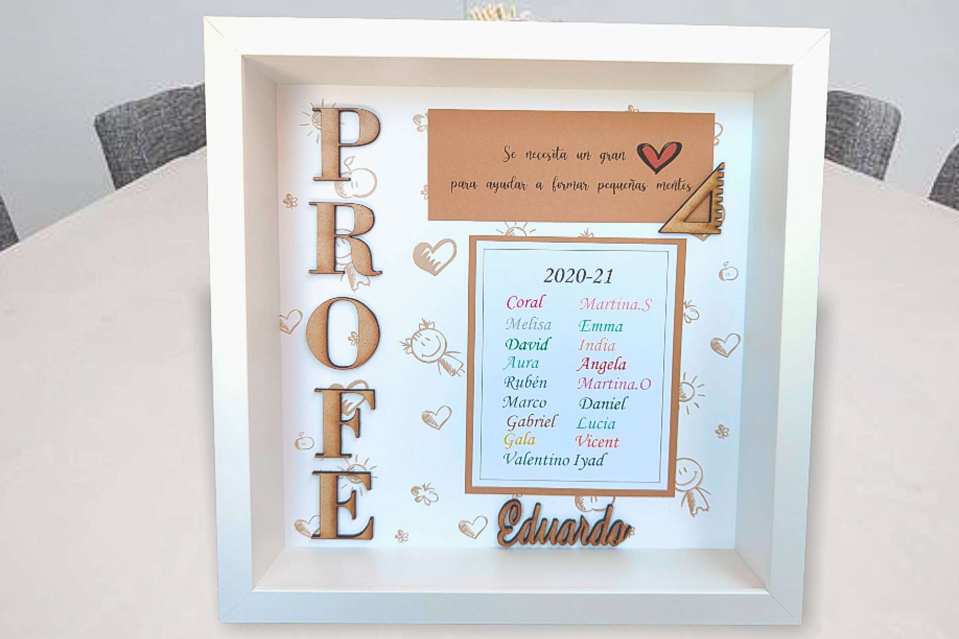 Regalos personalizados para eventos, con Trocitos de Mí
