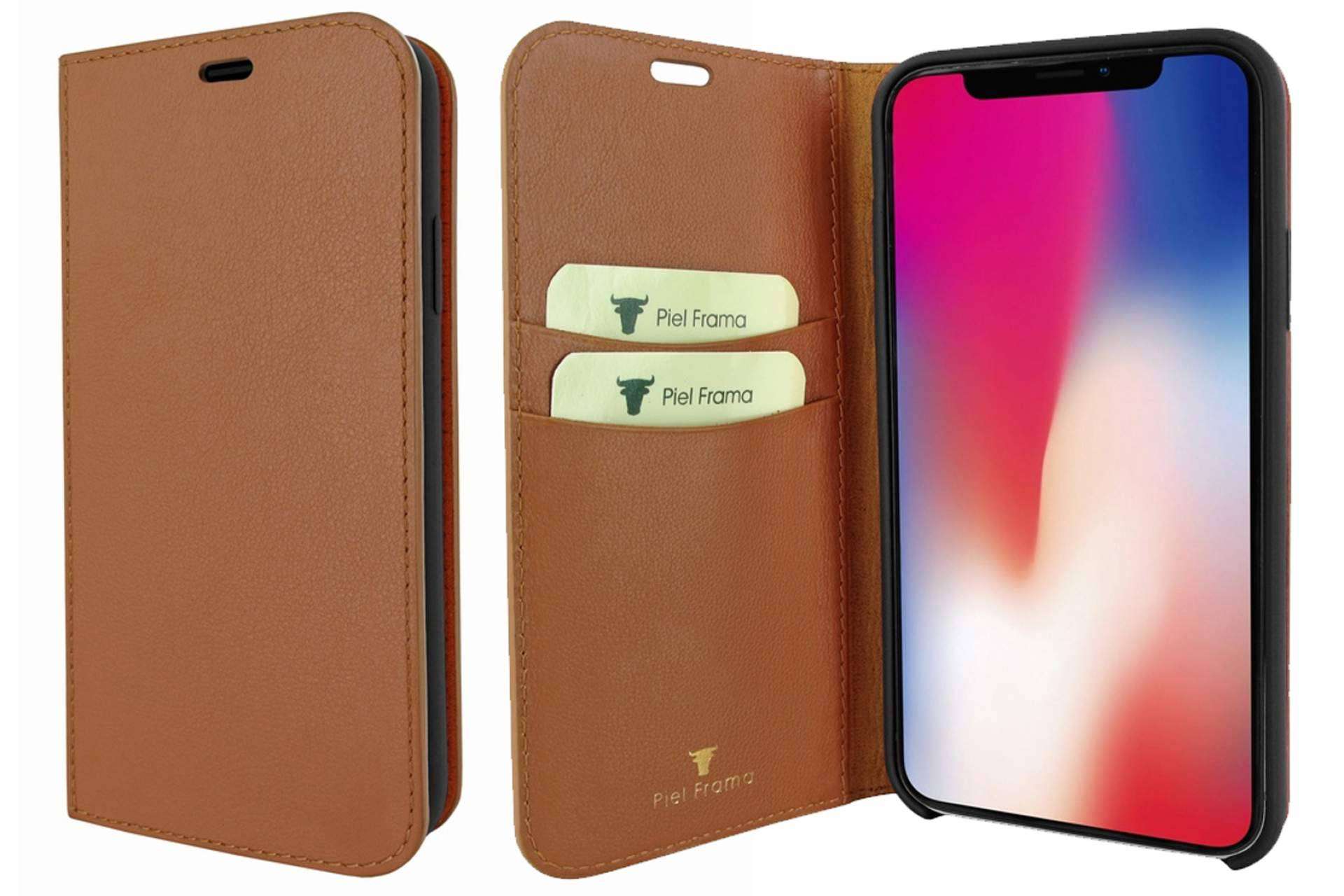 La funda Frama Slim de Piel Frama protege el iPhone 14 Pro Max con elegancia