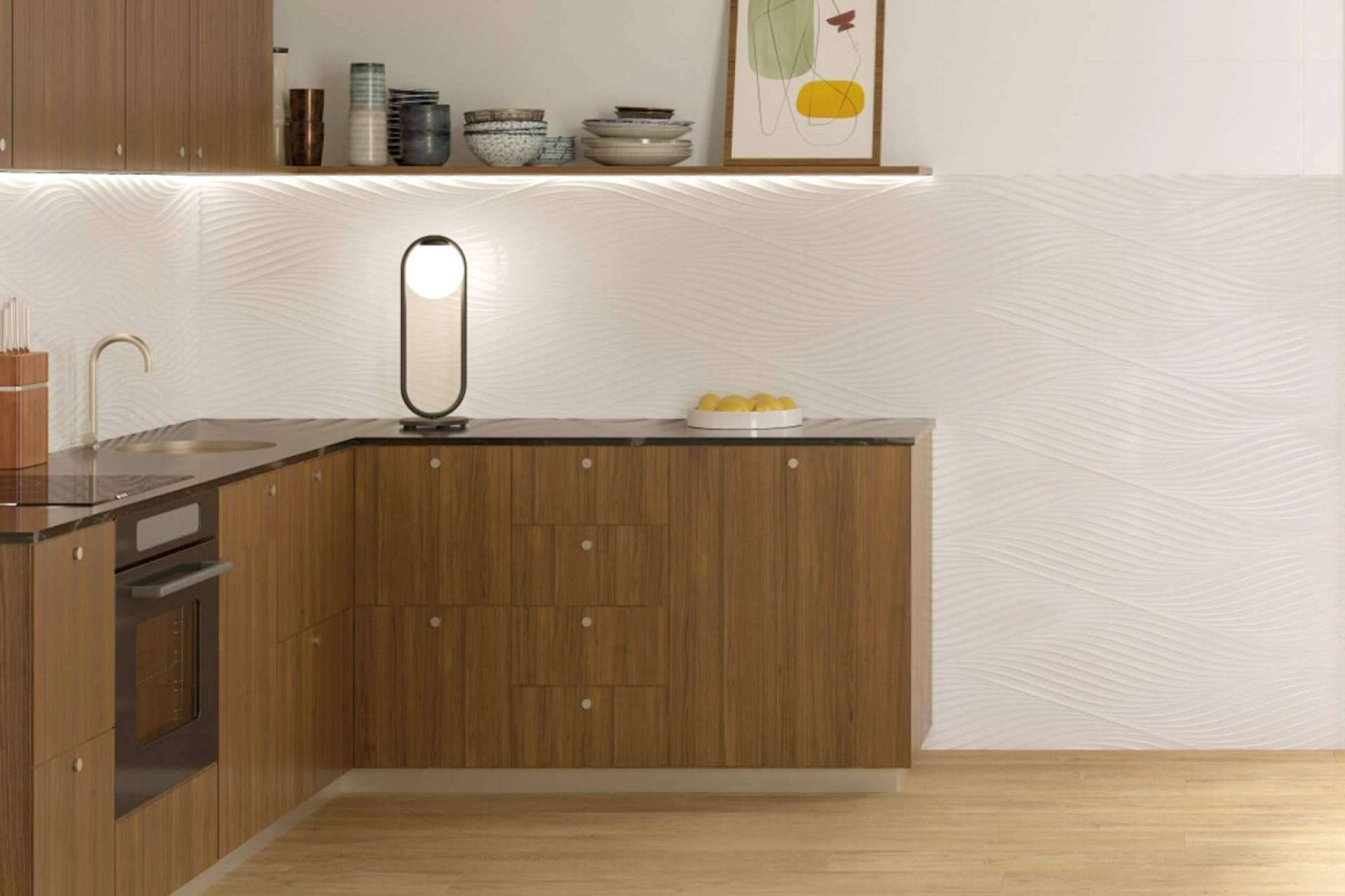 Azulejos blancos para la cocina, una de las grandes tendencias en el mundo del interiorismo