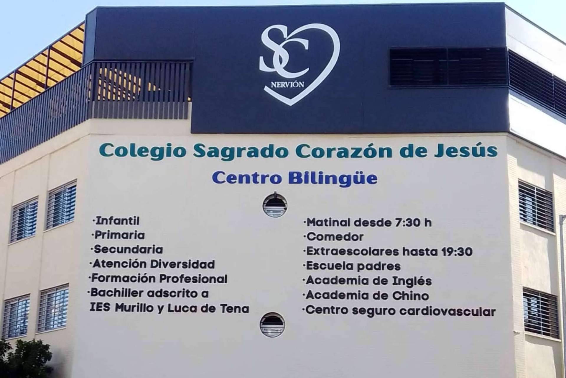 Formación Profesional Básica en Informática en el Colegio Concertado Sagrado Corazón de Jesús, ubicado en Nervión, Sevilla