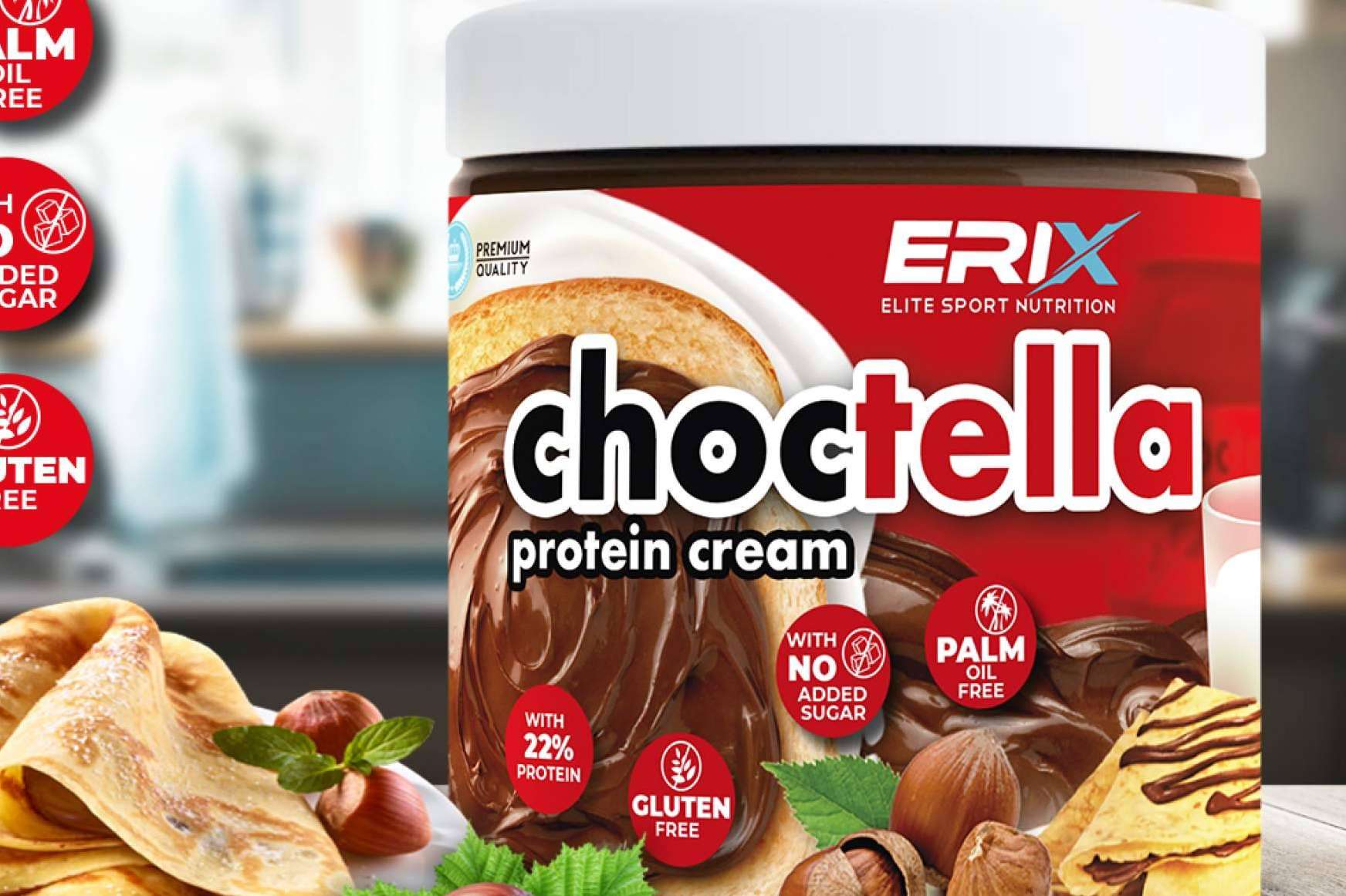 ¿Cuáles son los beneficios de la crema proteica de ERIX NUTRICIÓN?
