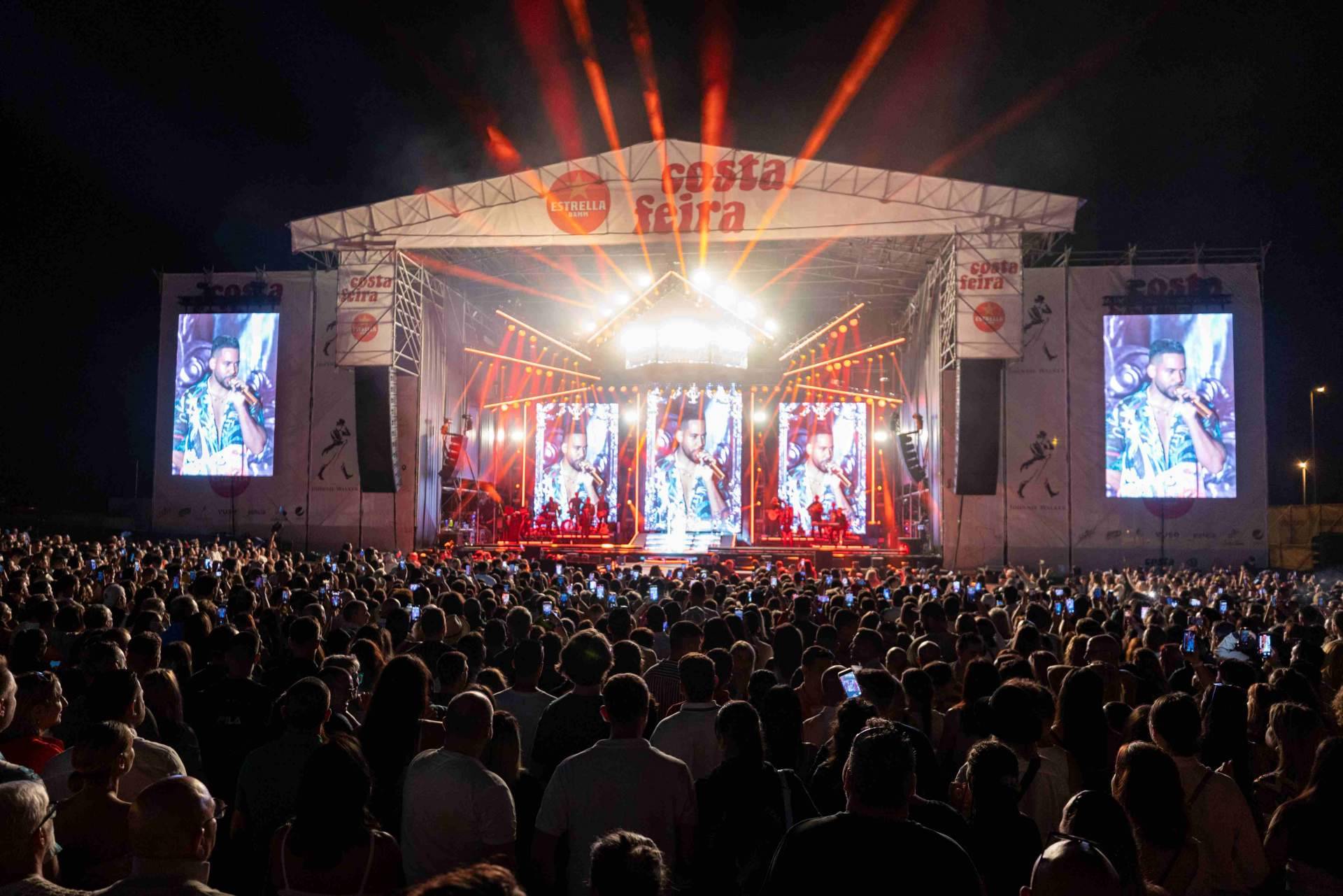 Más de 45000 personas asisten a la primera edición del festival Costa Feira