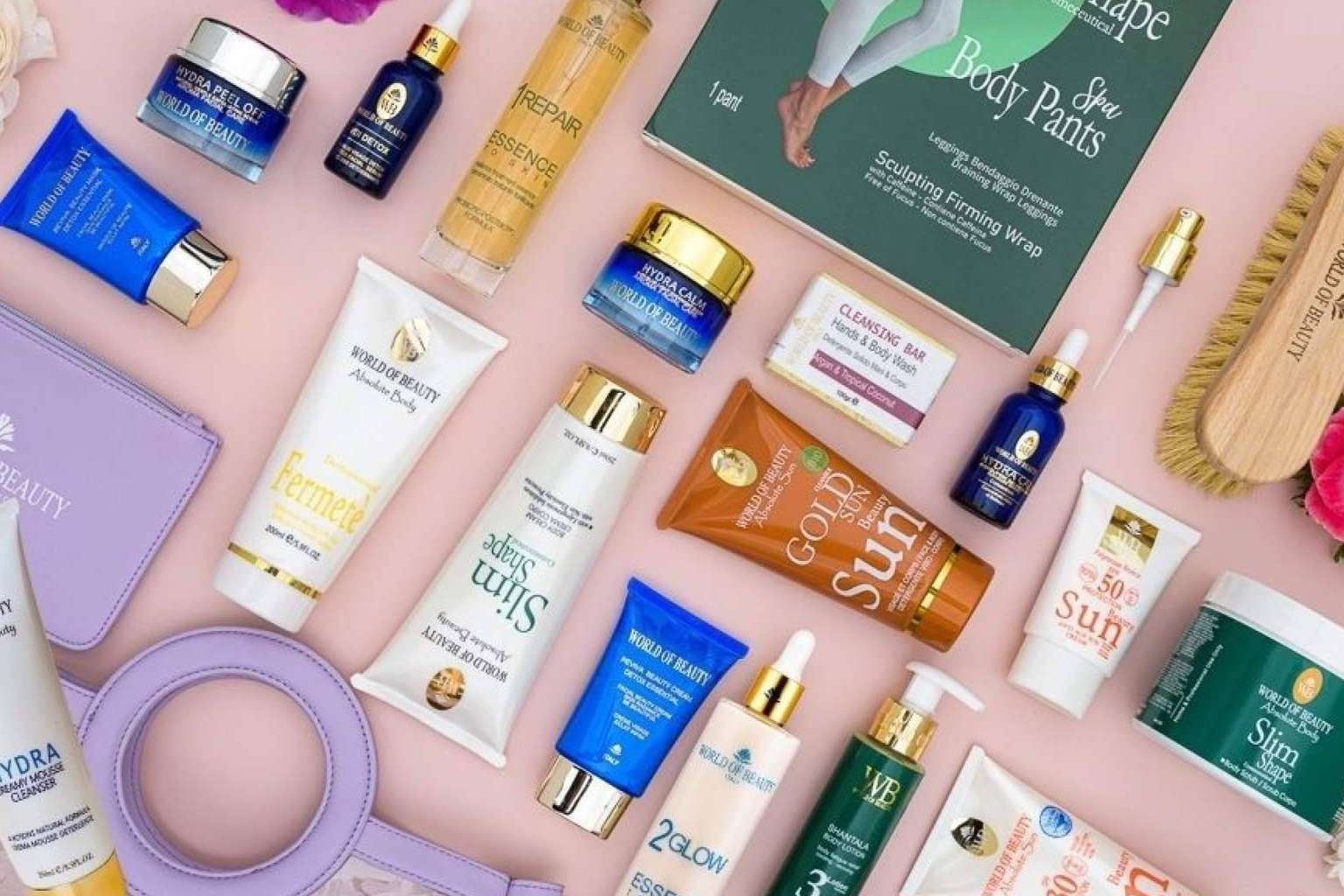 Entrar en el mundo de la belleza eco con variedad de productos de skin care en World Of Beauty