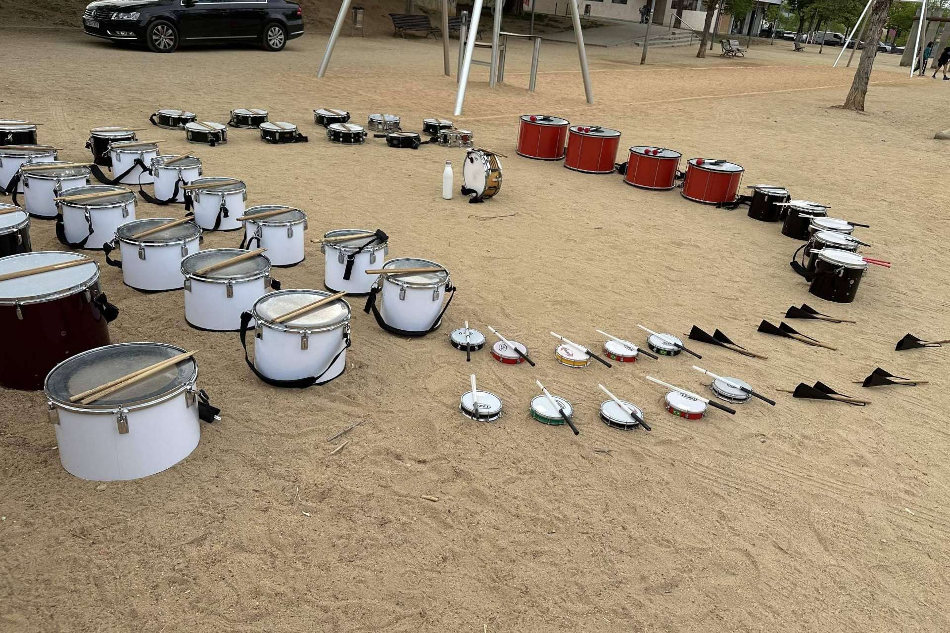 Batucada, la original idea de SolRe Percussió para hacer team building
