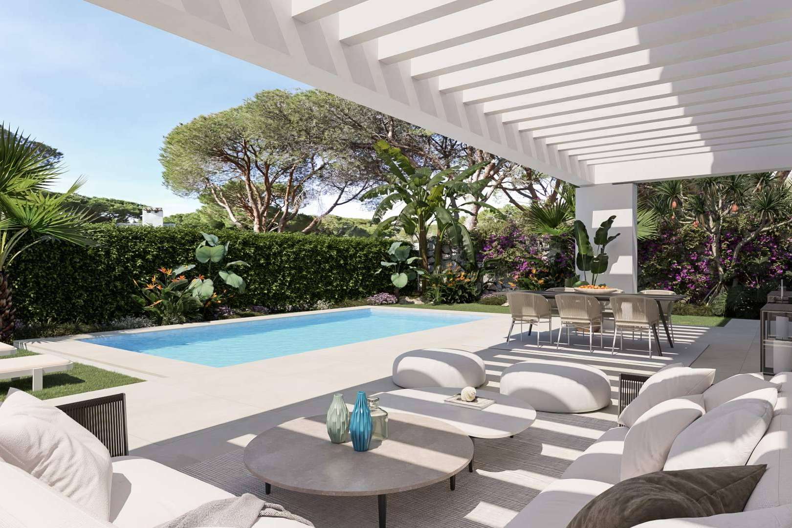 Tranquilidad y lujo, cerca de todo, es lo que ofrecen las nuevas villas en Calahonda de Nomad Realty