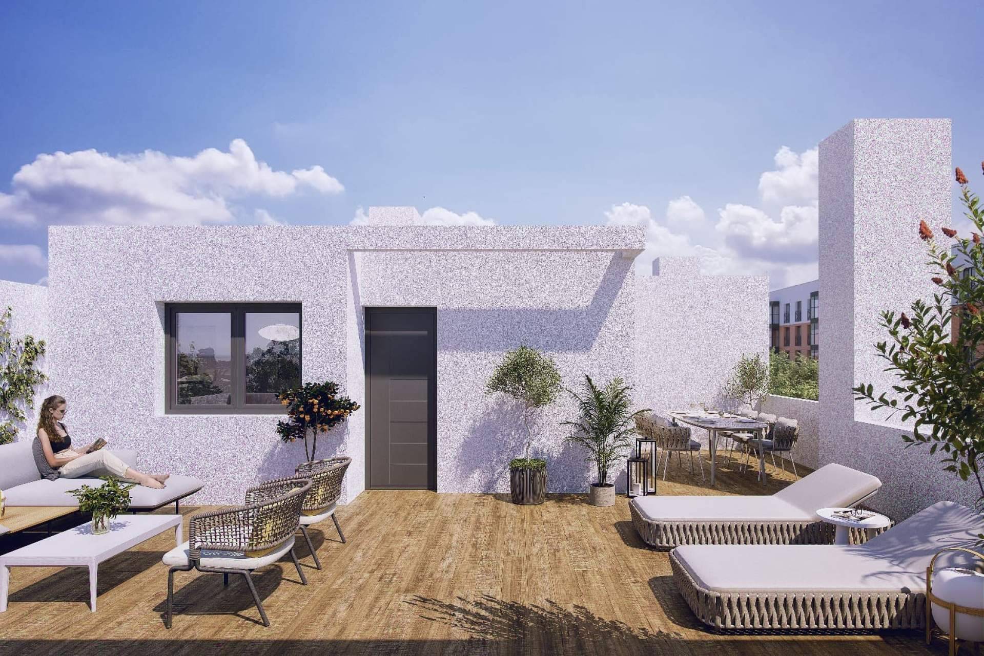 La promoción de unifamiliares El Jardín de las Suertes sigue con las obras según los plazos establecidos