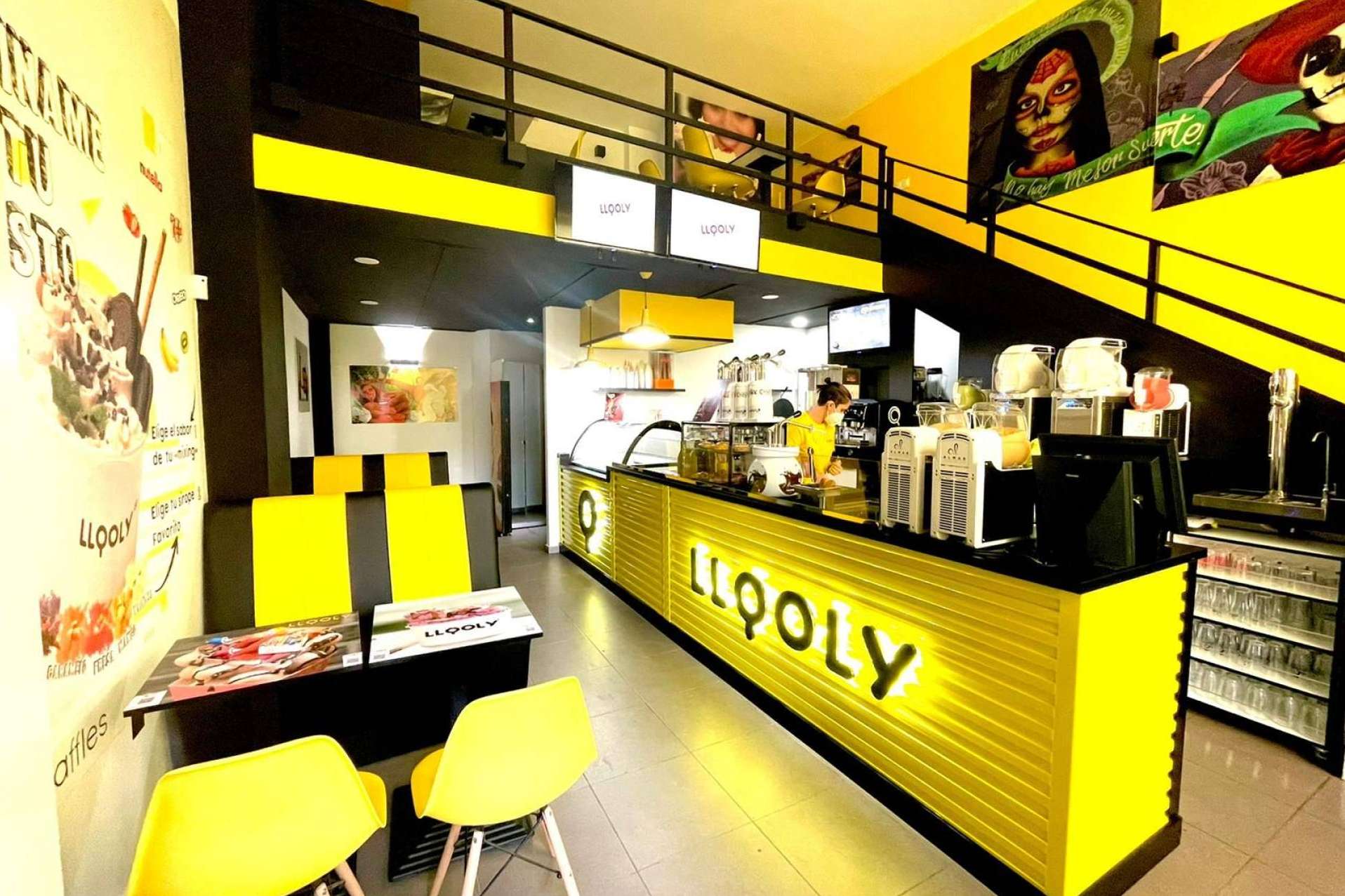 Un negocio rentable con la cafetería Llooly