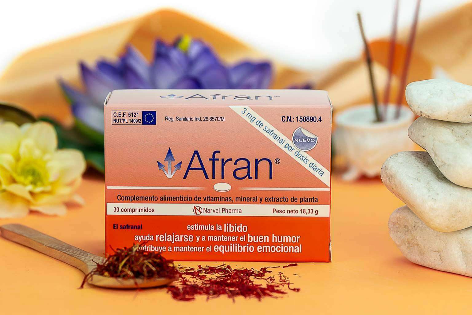 Afrán, el complemento alimenticio que contribuye al equilibrio emocional y buen humor, por Narval Pharma