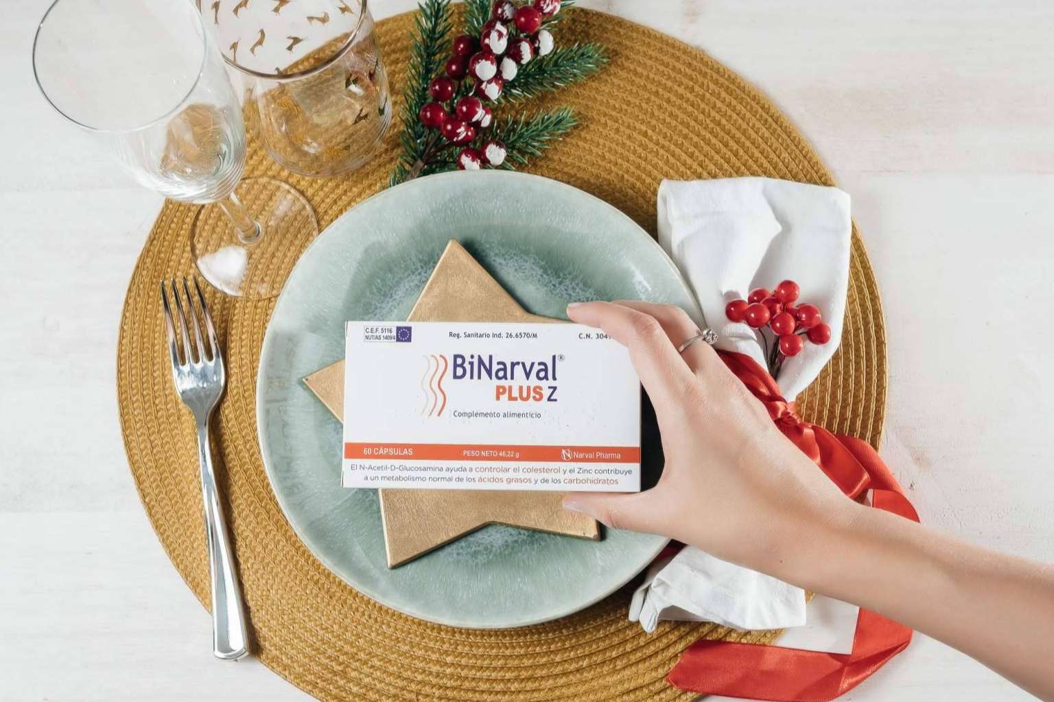Contrarrestar los excesos de estas fechas con Binarval Plus Z de Narval Pharma