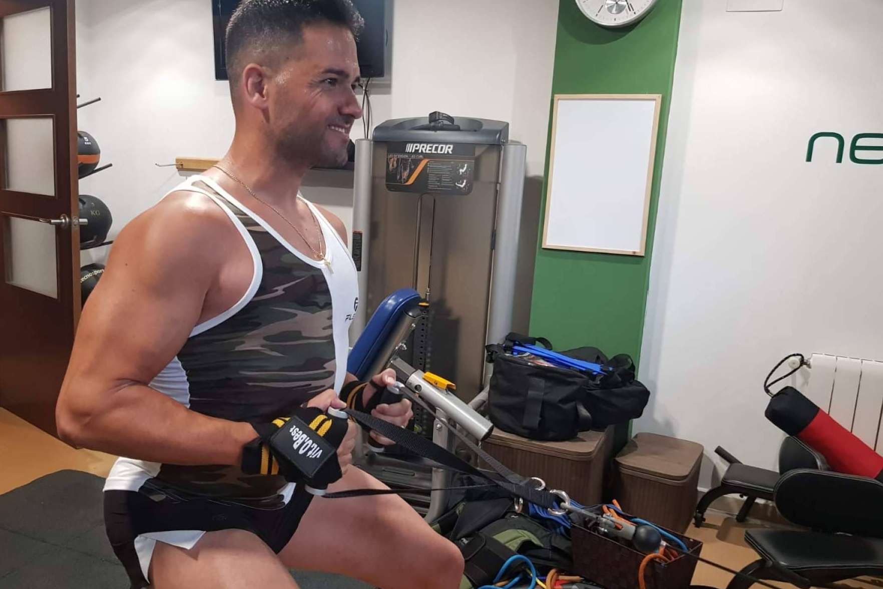 Juan Peris, de Myox, ofrece servicios de entrenamiento personal