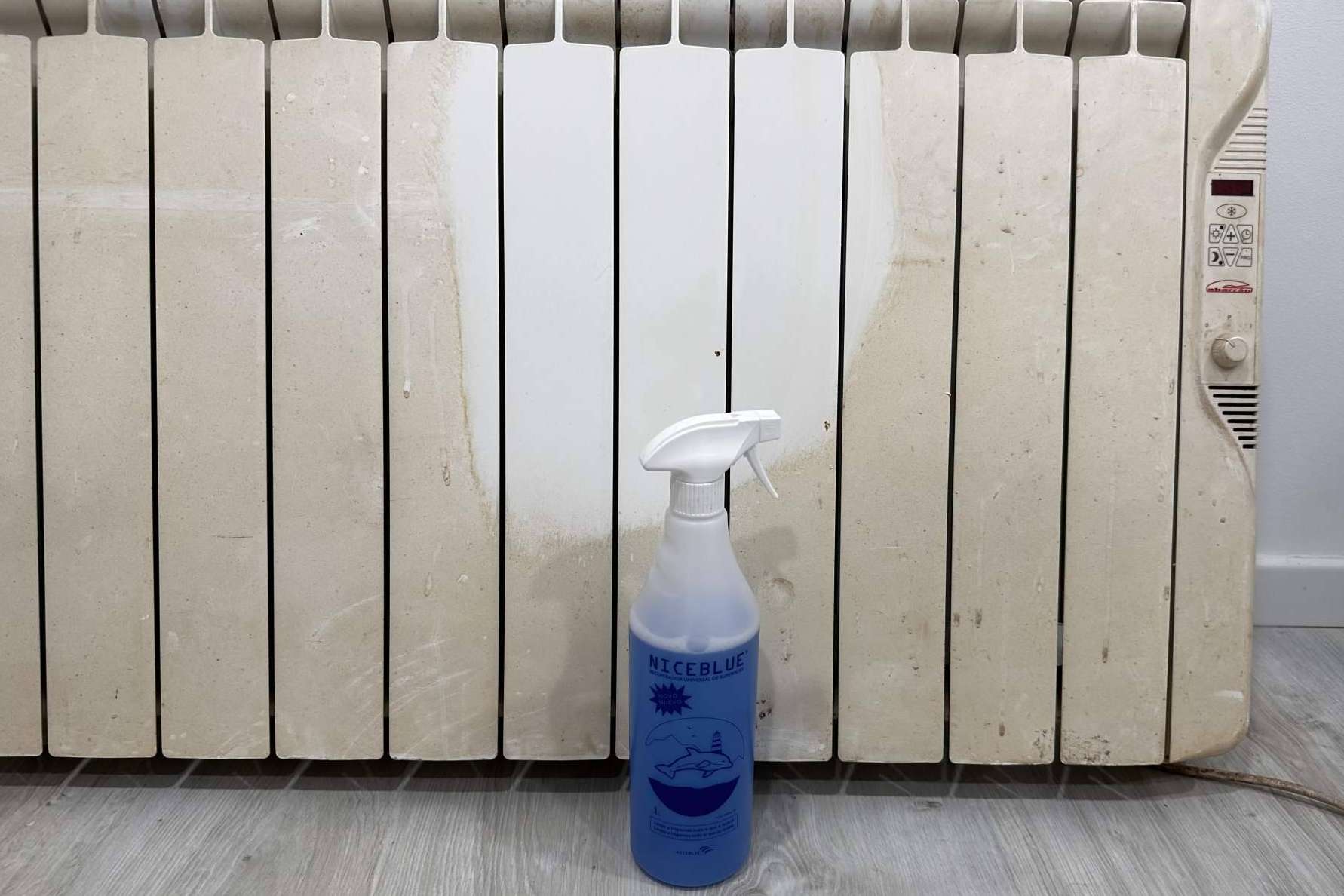 La limpieza superficies está garantizada con el producto multiuso y ecológico de Niceblue