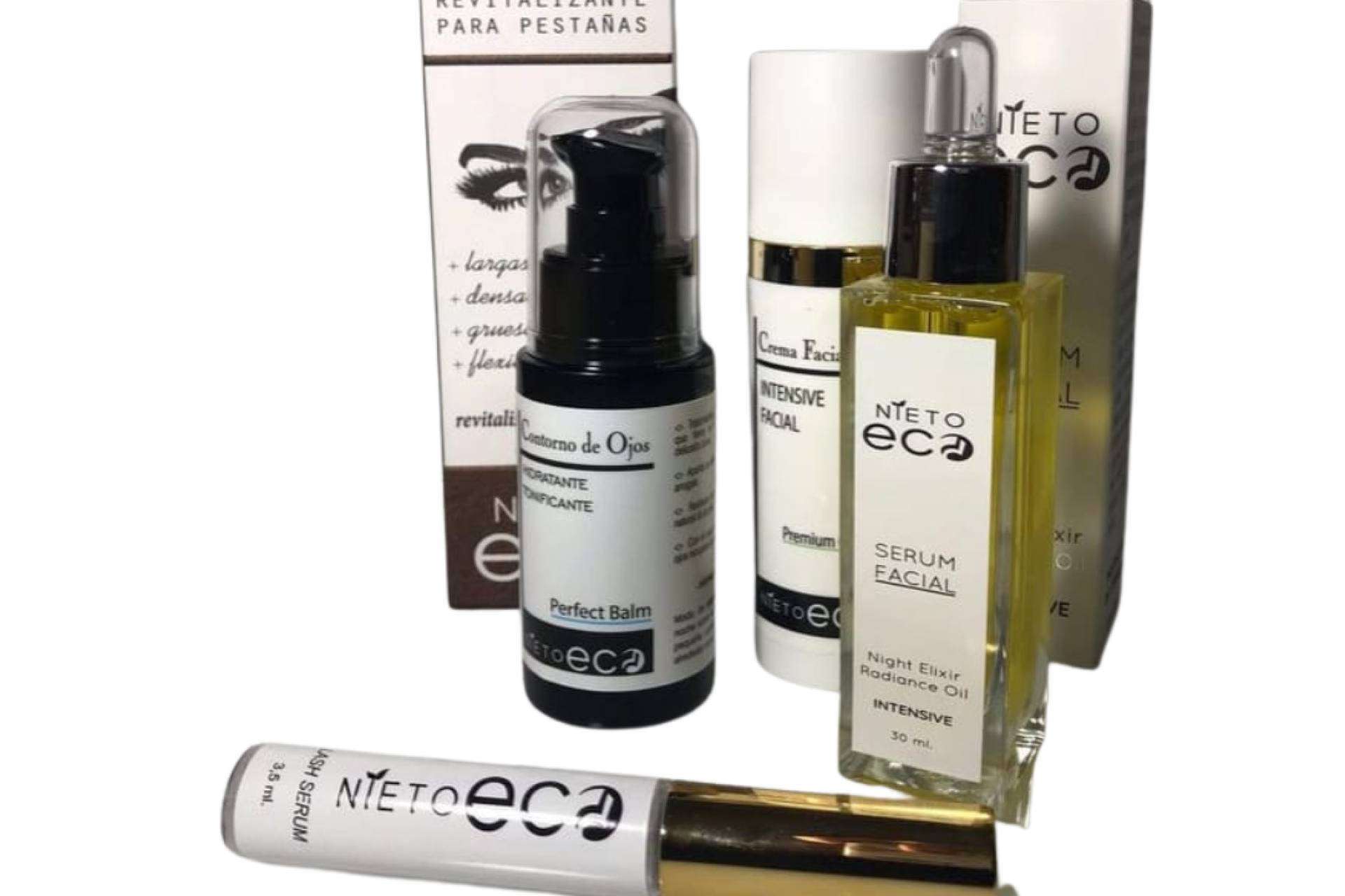 Proteger la piel con el contorno de ojos y la crema facial veganos y totalmente sostenibles de Nieto ECO