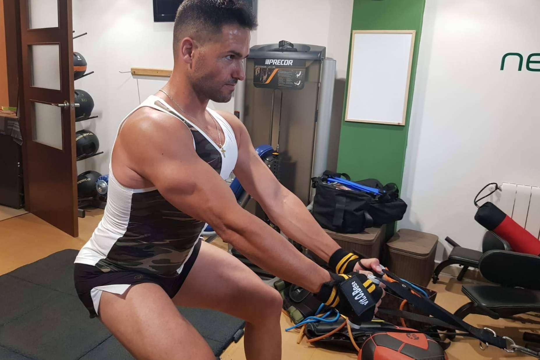 El entrenador personal y preparador físico en La Nucía Juan Peris