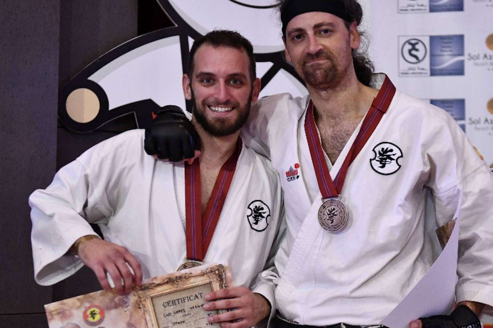 El campeón del mundo de combate por equipos, Luis López, trae Kenpo Kai a Lugo
