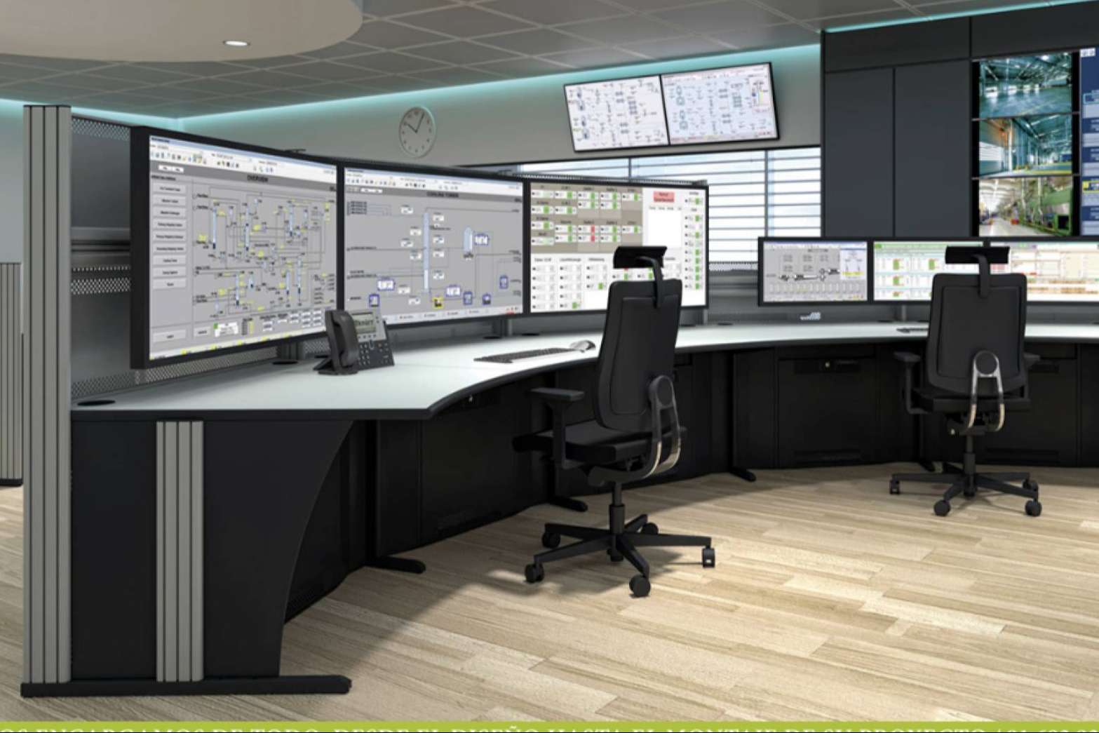 Mejorar la eficiencia y la productividad en las salas de control, con el mobiliario de OfficeDeco