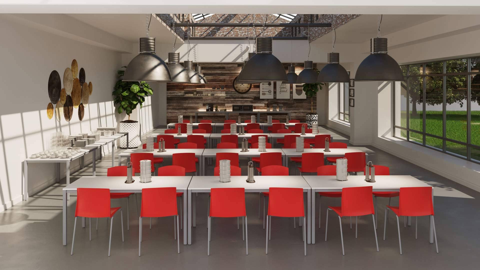 Mobiliarios para comedores de empresas y escolares con OfficeDeco