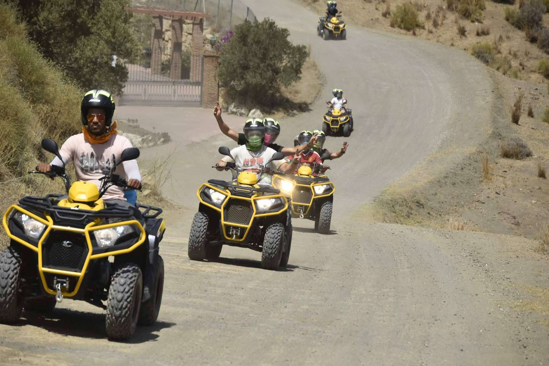 Rutas en quad como plan idóneo para hacer team building