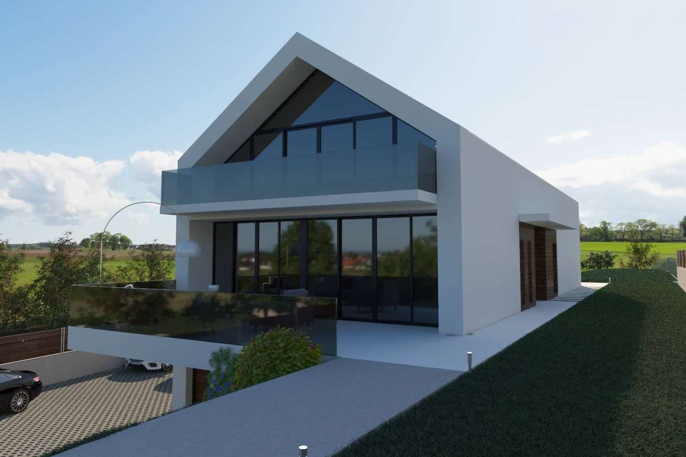 Pando Arquitectos apuesta por la sostenibilidad en la construcción de viviendas unifamiliares