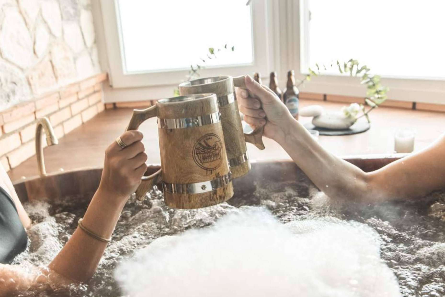 Beer Spa lanza una experiencia exclusiva para parejas con cerveza incluida
