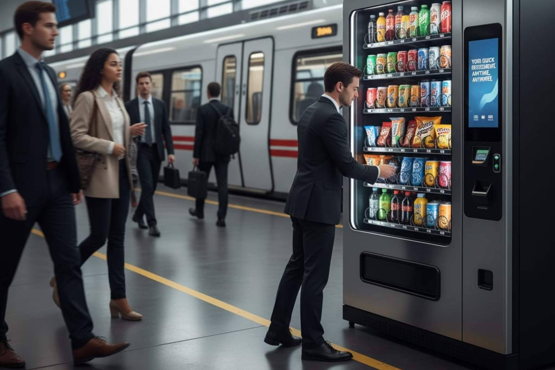 C&B Señor impulsa en Madrid un vending integral y máquinas vending personalizadas