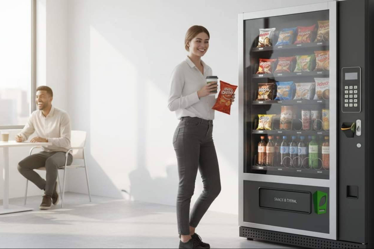 Maquinas vending para entornos profesionales y maquinas personalizadas para eventos
