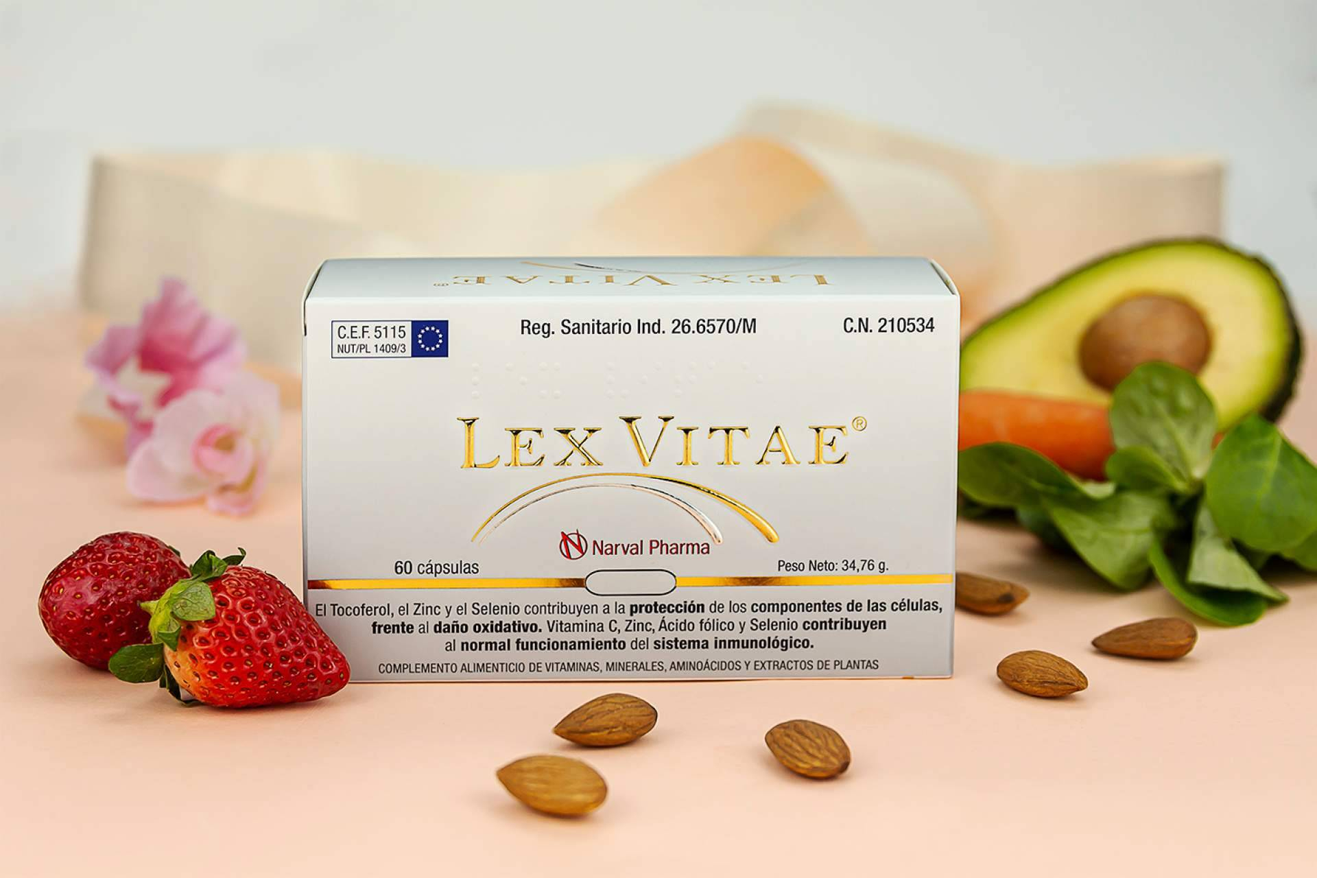 Con Lex Vitae, el cuerpo obtiene antioxidantes esenciales y un refuerzo inmunitario